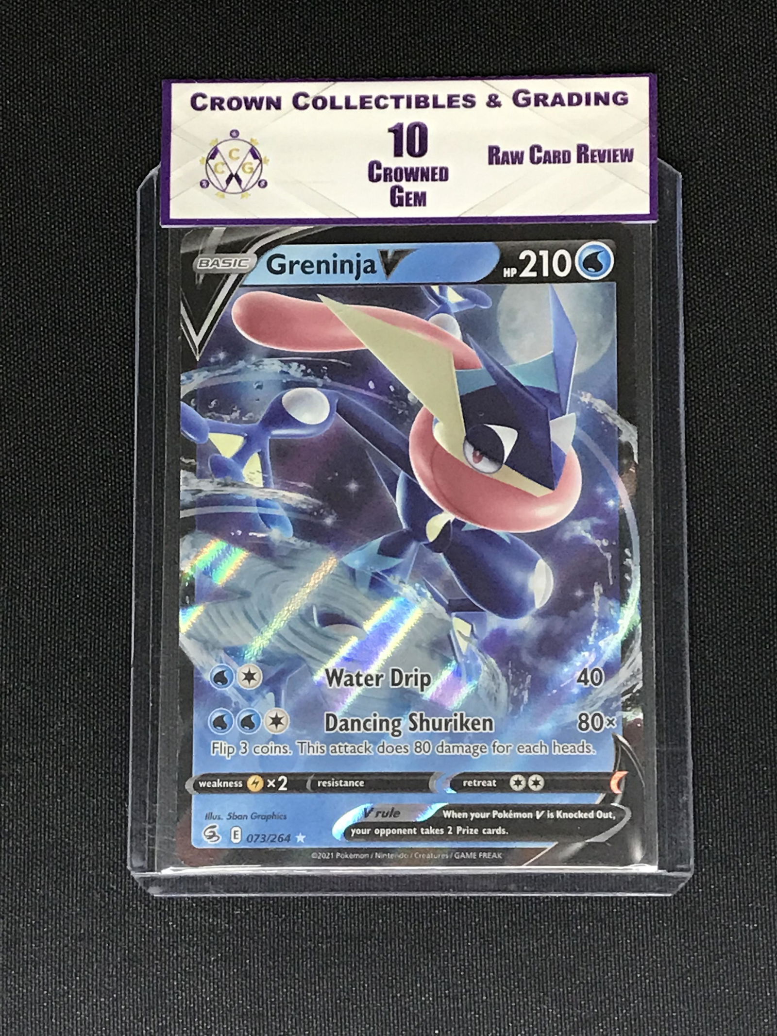 Greninja V Pokemon RCR 10 (1 of 1)