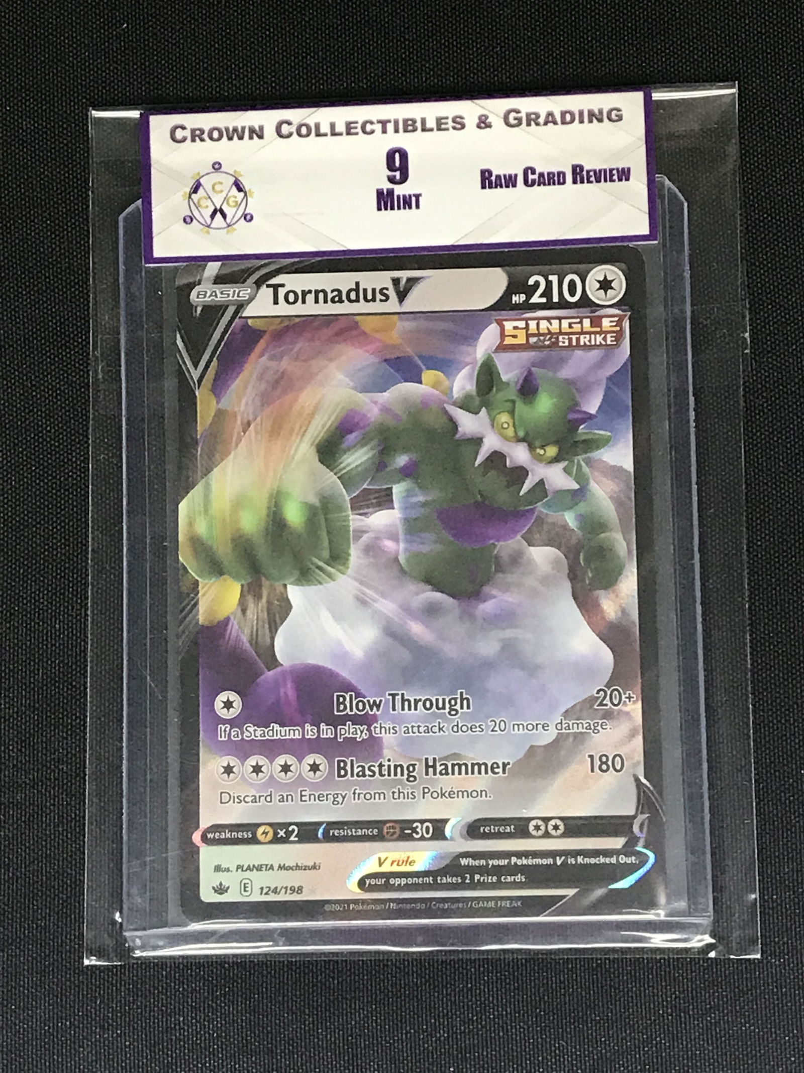 Tornadus V Pokemon RCR 9 (1 of 1)