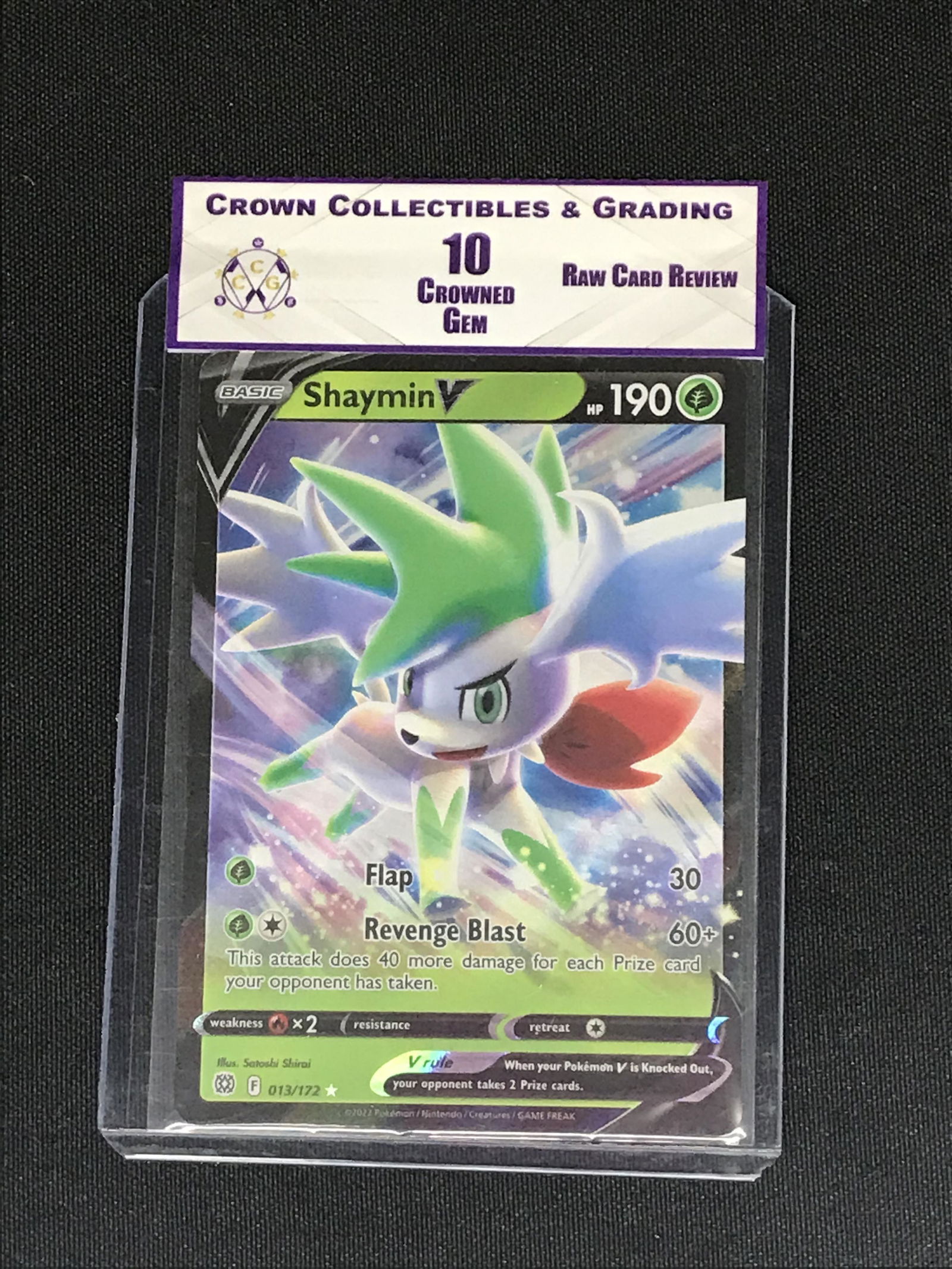 Shaymin V Pokemon RCR 10 (1 of 1)