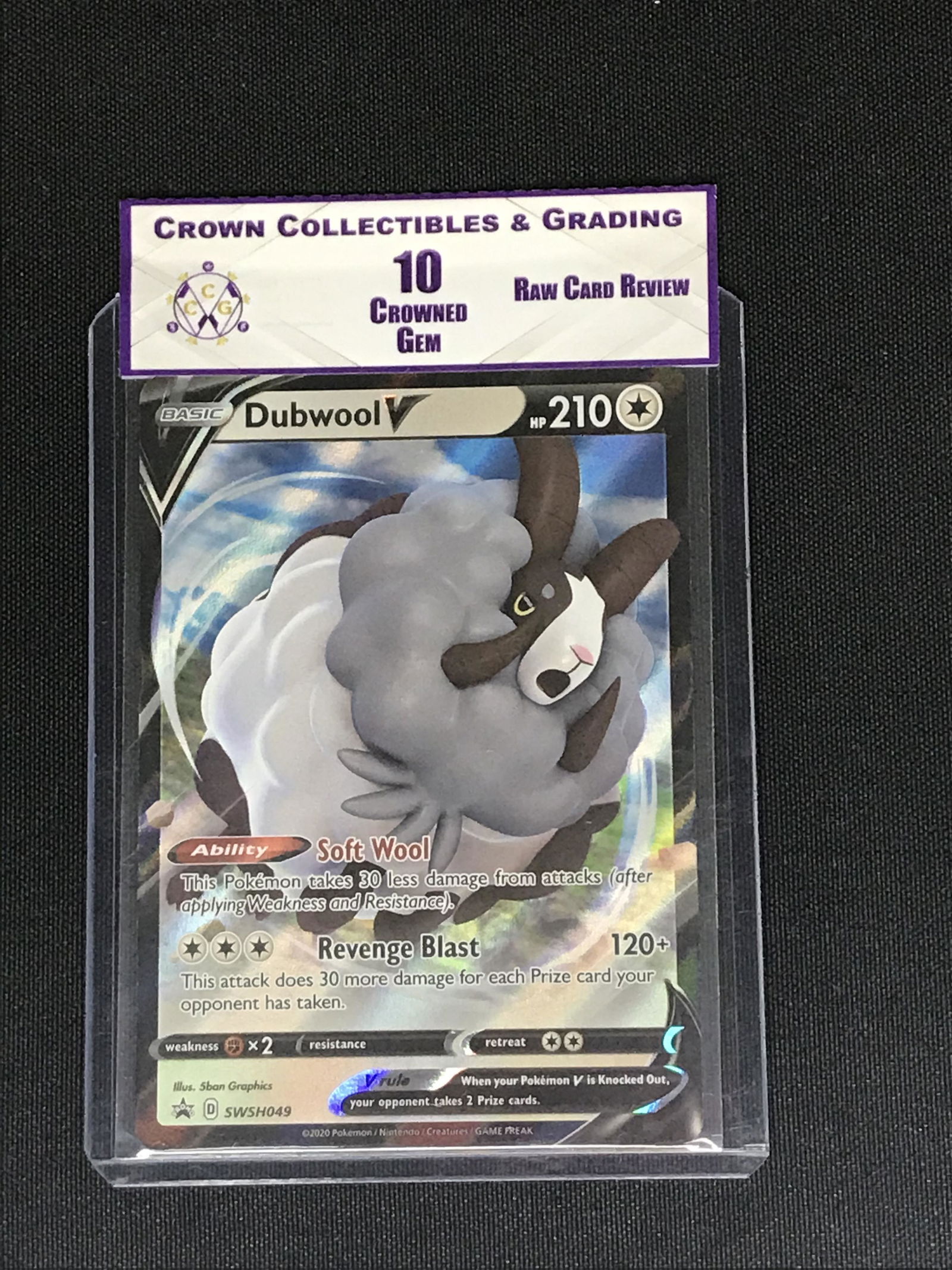 Dubwool V Pokemon RCR 10 (1 of 1)