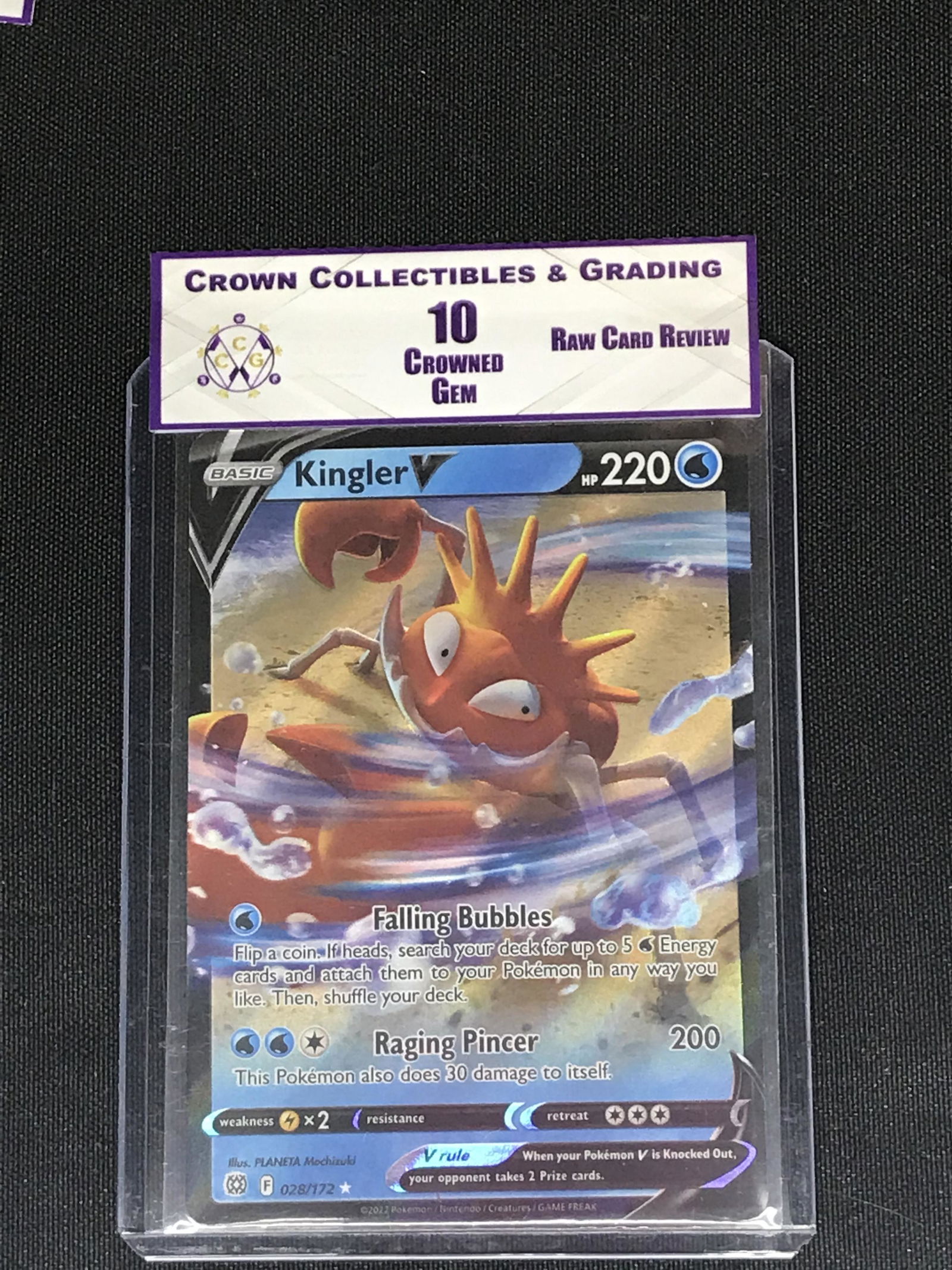 Kingler V Pokemon RCR 10 (1 of 1)