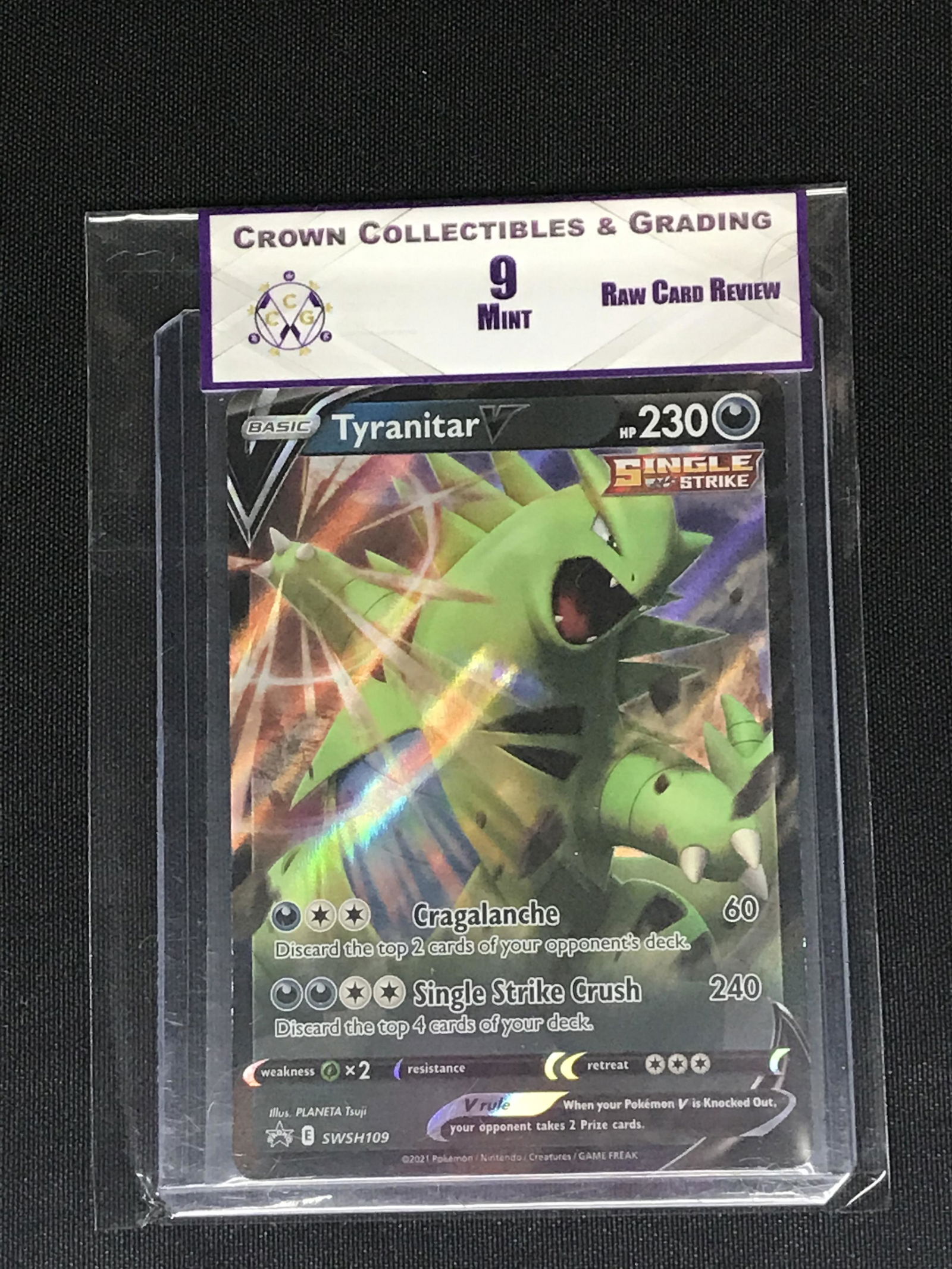 Tyranitar V Pokemon RCR 9 (1 of 1)