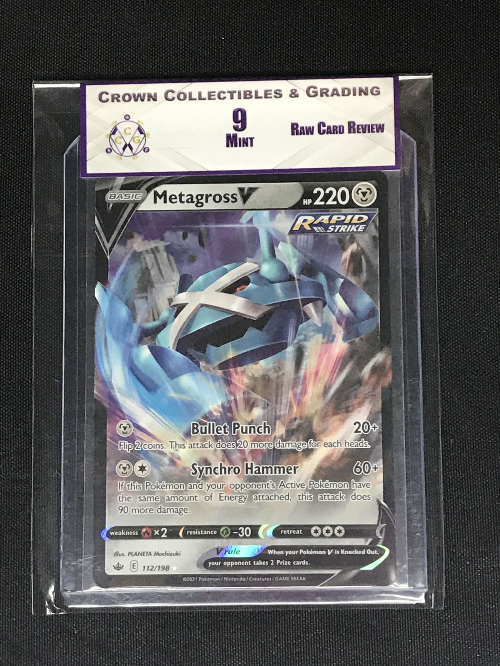 Metagross V Pokemon RCR 9 (1 of 1)