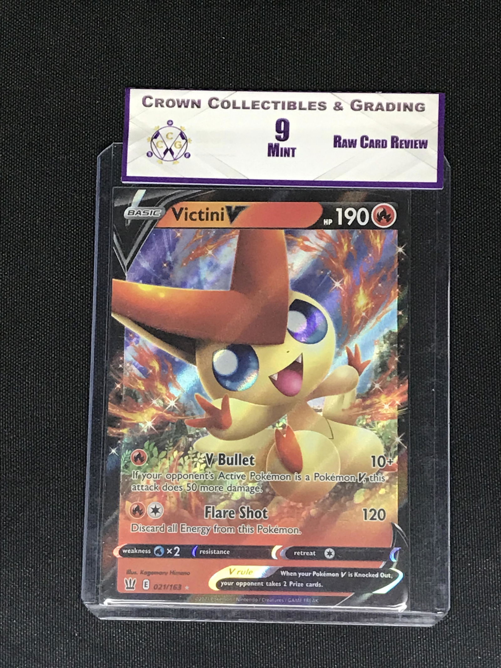 Victini V Pokemon RCR 9 (1 of 1)