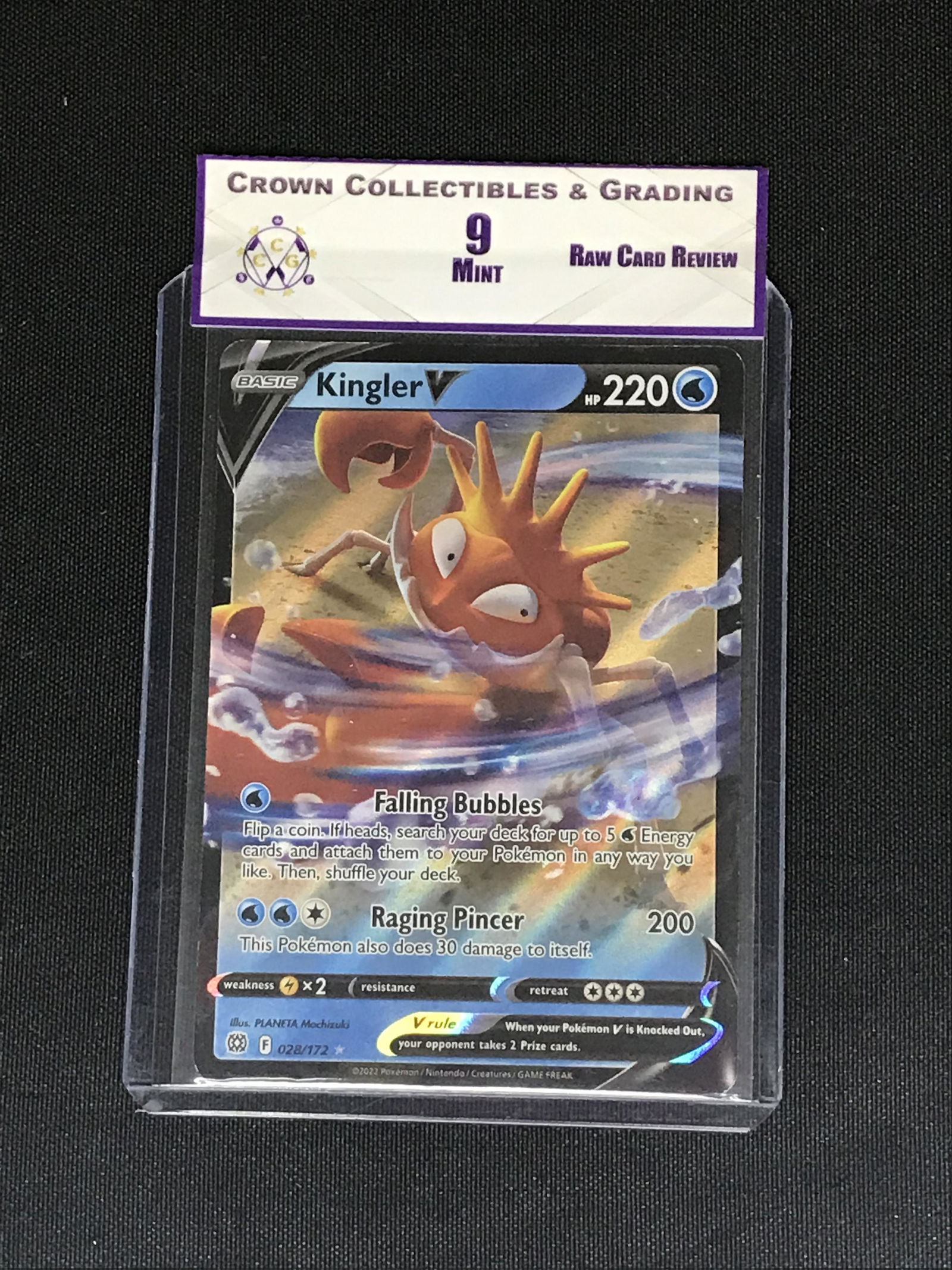 Kingler V Pokemon RCR 9 (1 of 1)