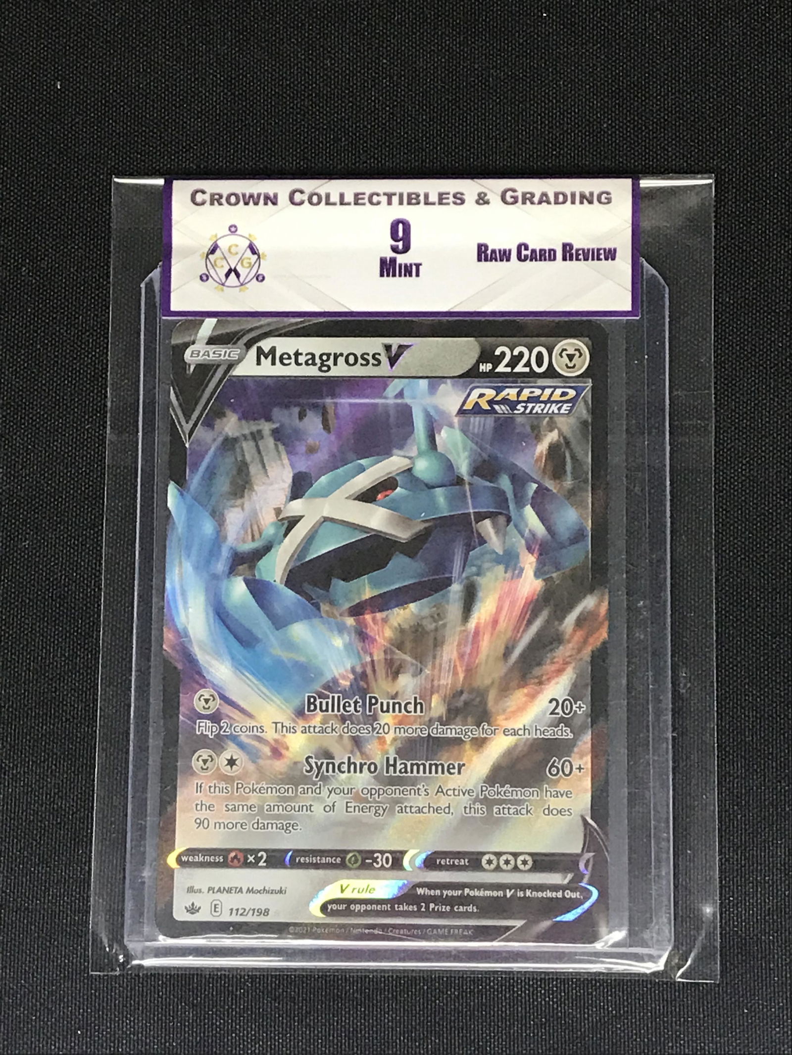 Metagross V Pokemon RCR 9 (1 of 1)