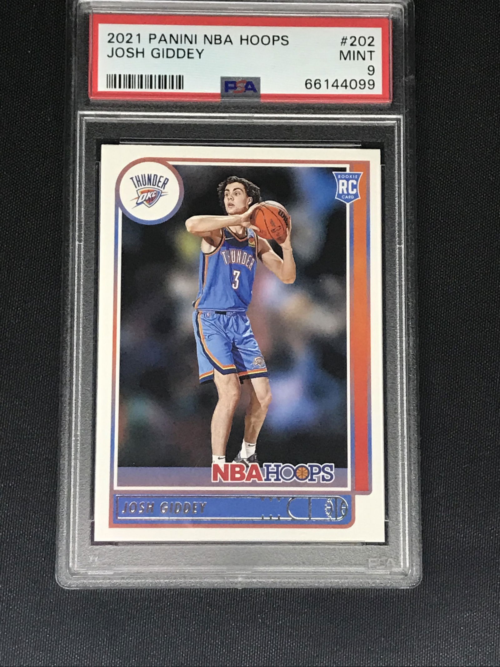2021 Panini NBA Hoops Josh Giddey PSA 9 (1 of 1)