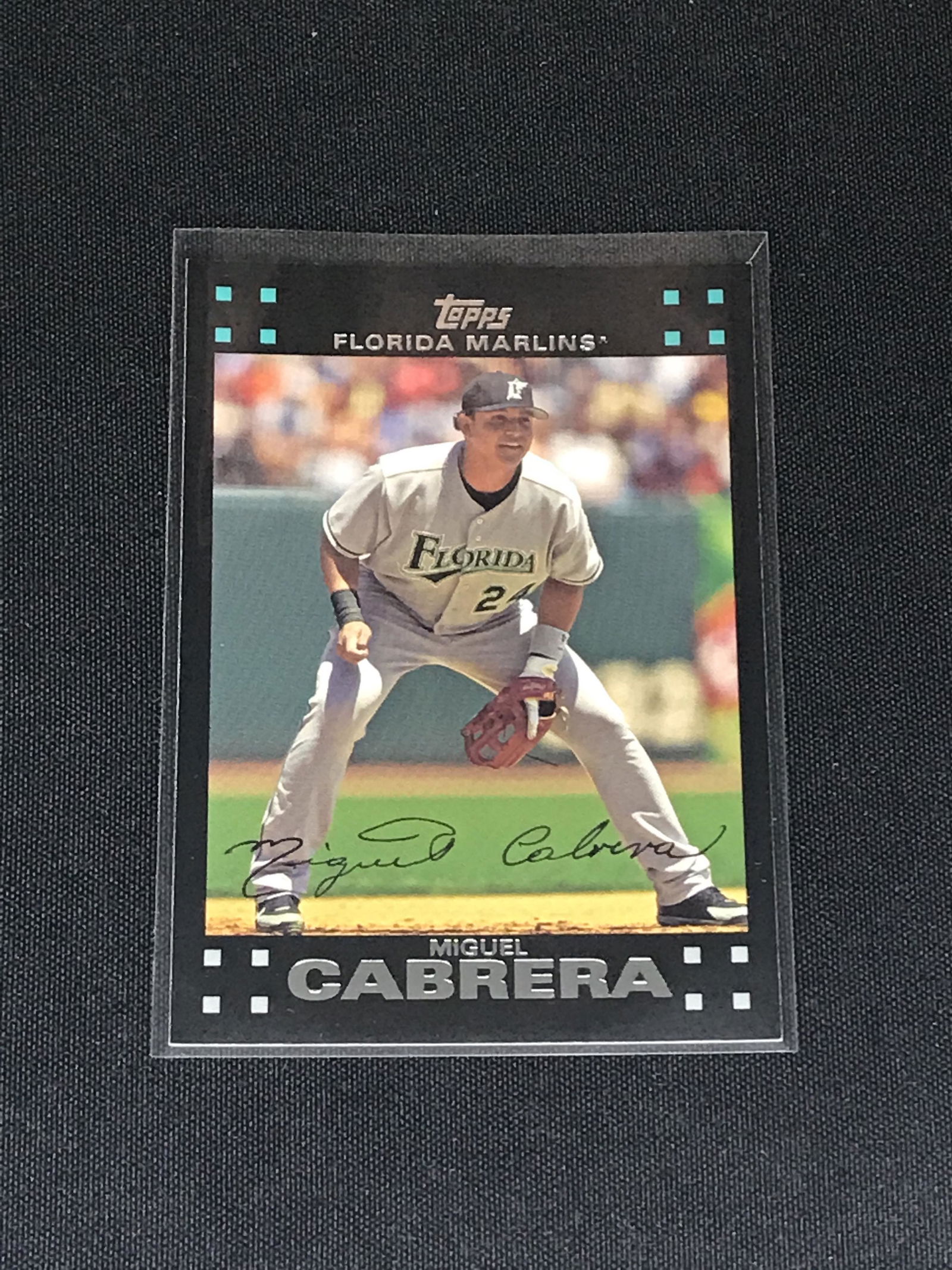 Miguel Cabrera Topps trading card (1 of 1)
