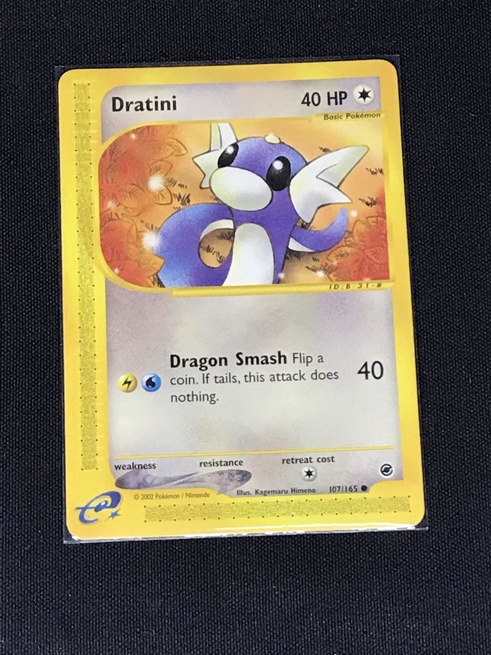 Dratini Expedition Base Set vintage Pokemon single - moderately played (1 of 1)