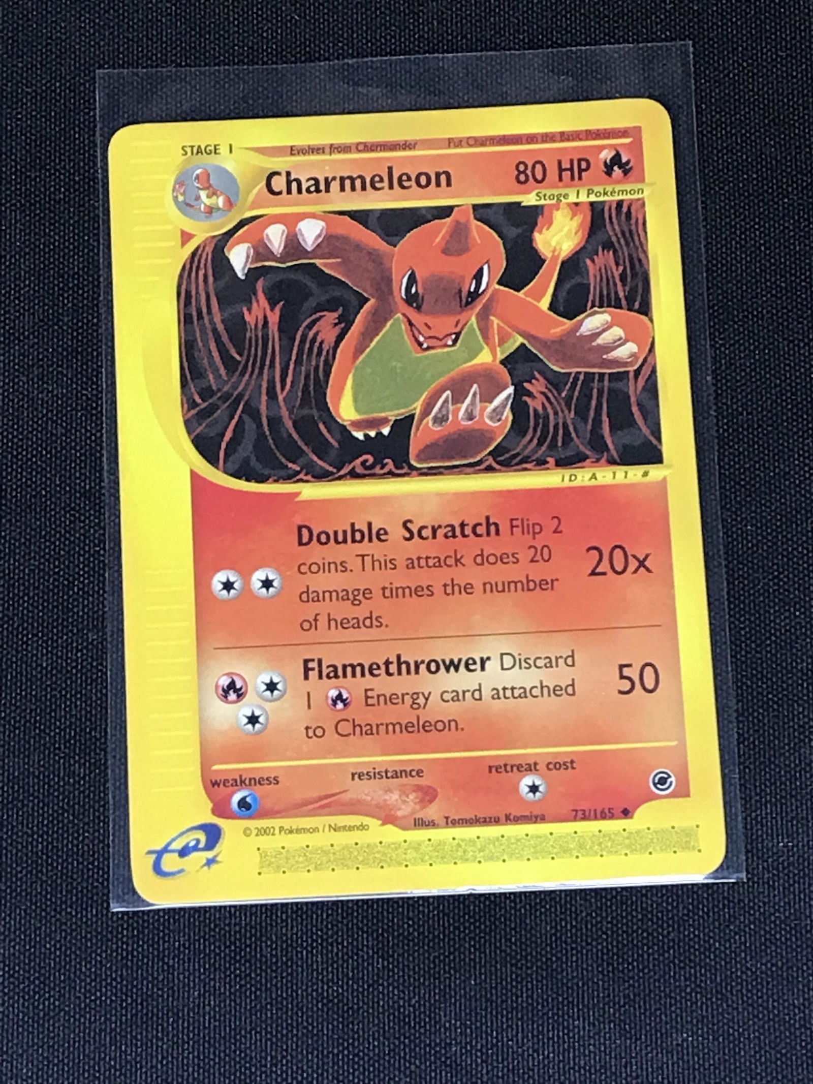 Charmeleon Expedition Base Set vintage Pokemon single - moderately played (1 of 1)