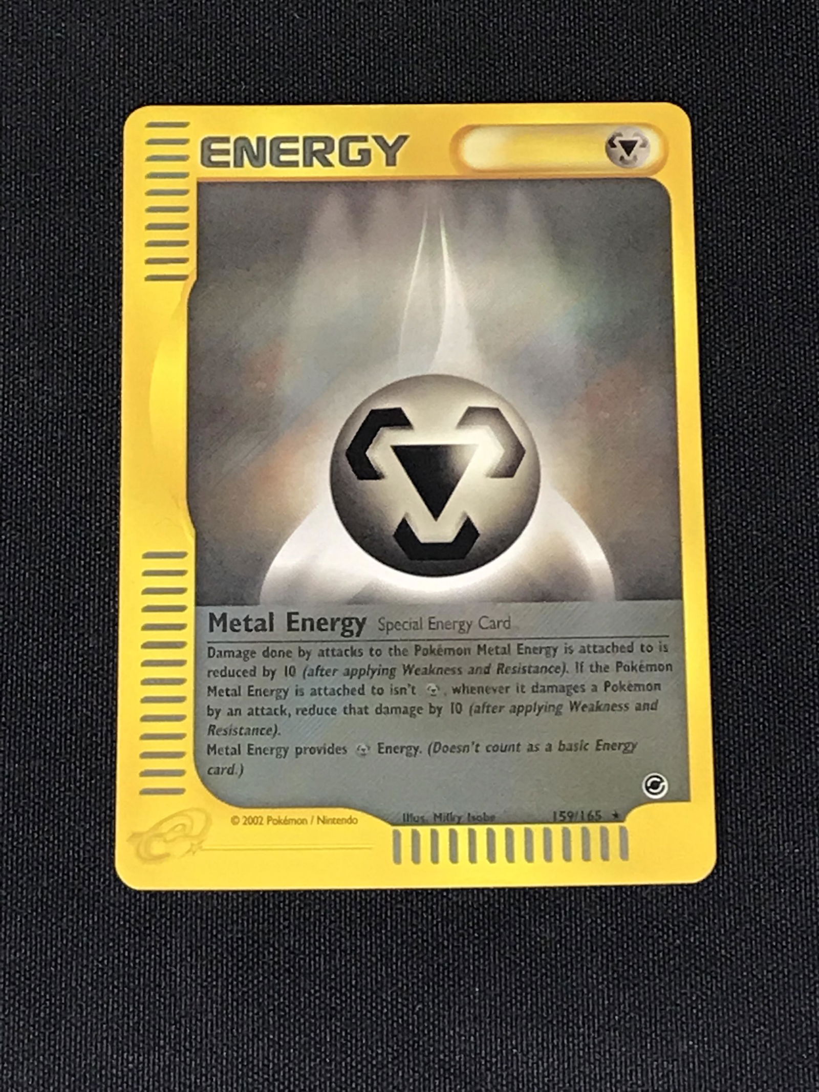 Metal Energy Expedition Base Set vintage Pokemon single - moderately played (1 of 1)