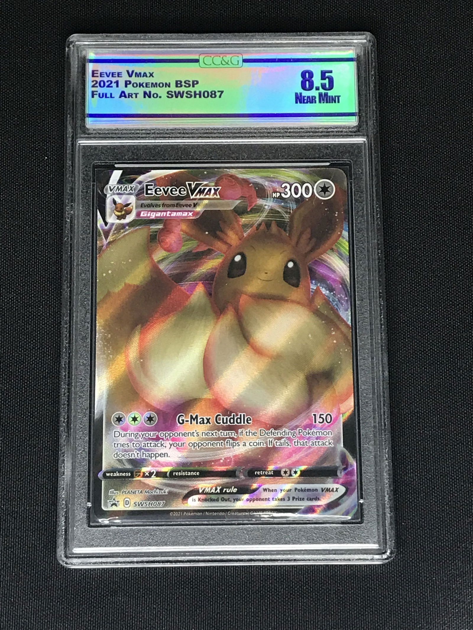 Eevee Vmax Pokemon BSP CC&G 8.5 (1 of 1)