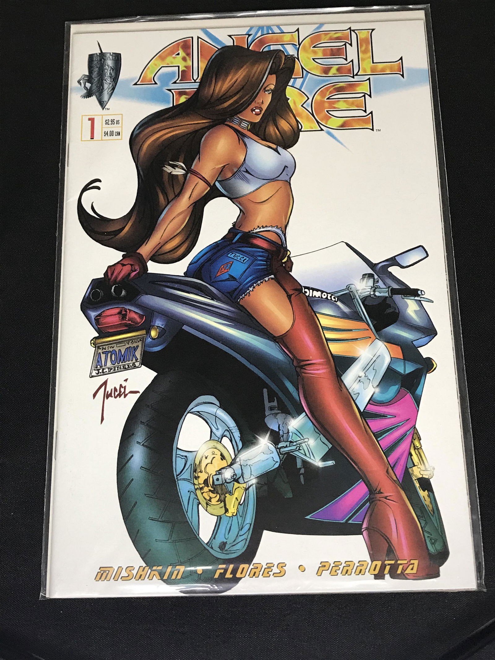 Angel Fire comic book (1 of 1)