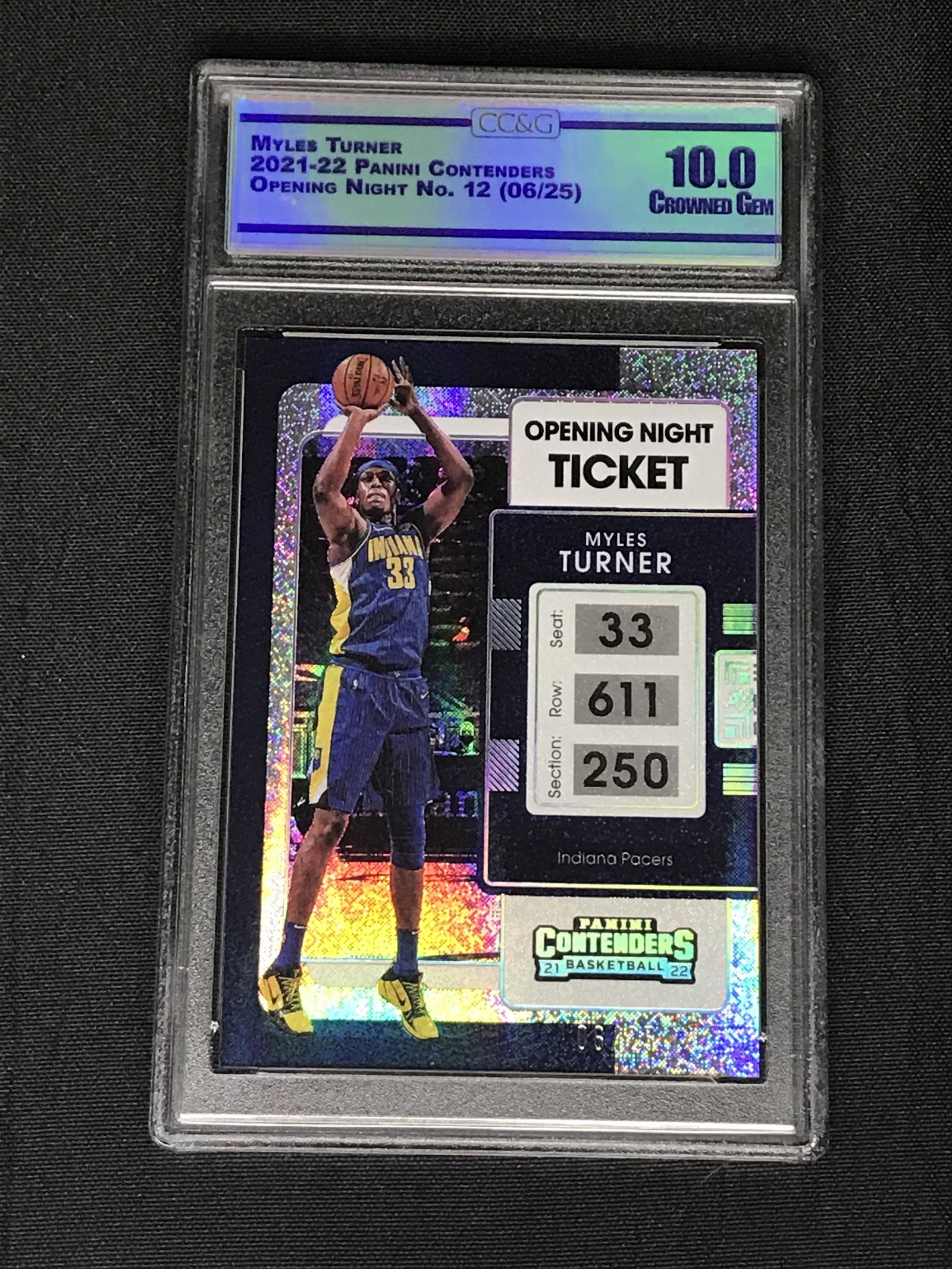 Myles Turner Panini Contenders CC&G 10 (1 of 1)