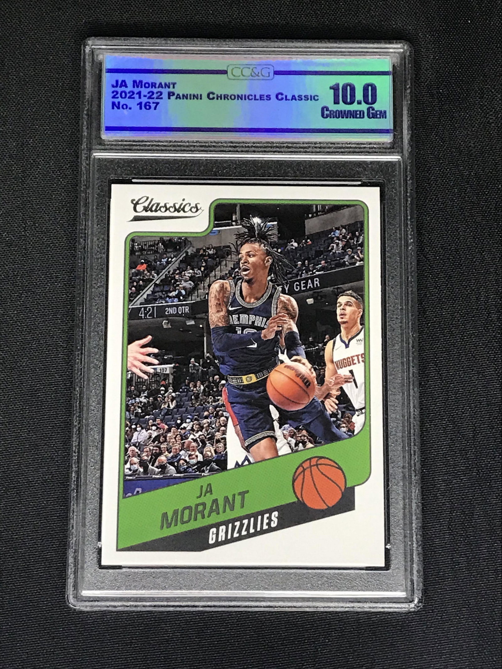 JA Morant Panini Chronicles CC&G 10: JA Morant Panini Chronicles CC&G 10