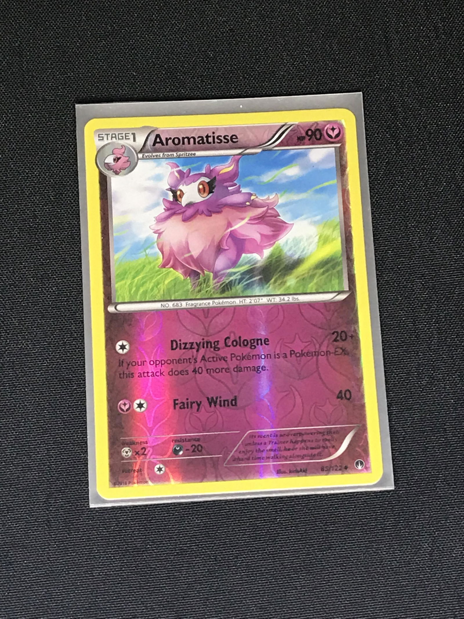 BREAKpoint Aromatisse reverse holo Pokemon single - moderately played (1 of 1)