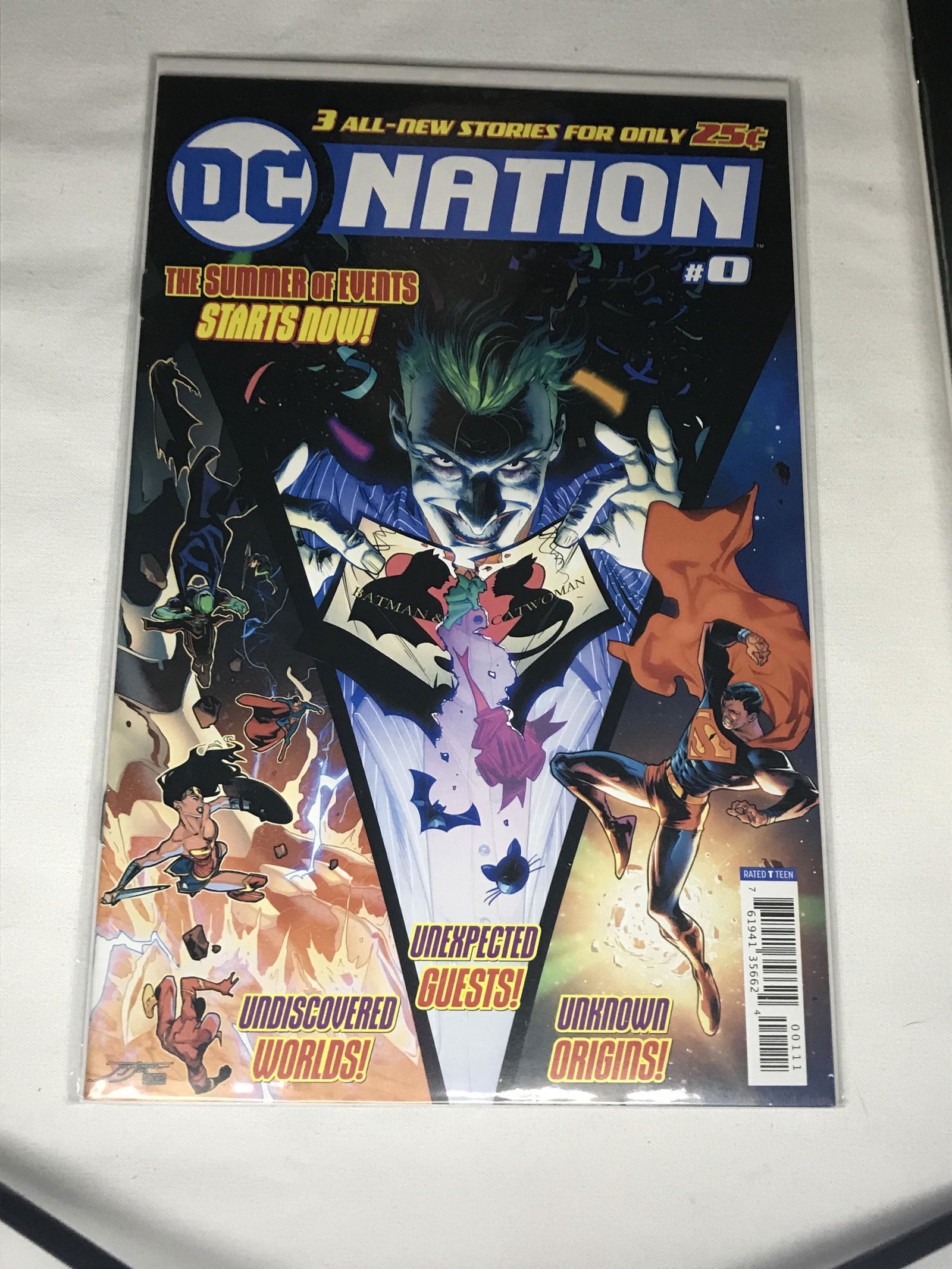 DC Nation #0 comic book (1 of 1)