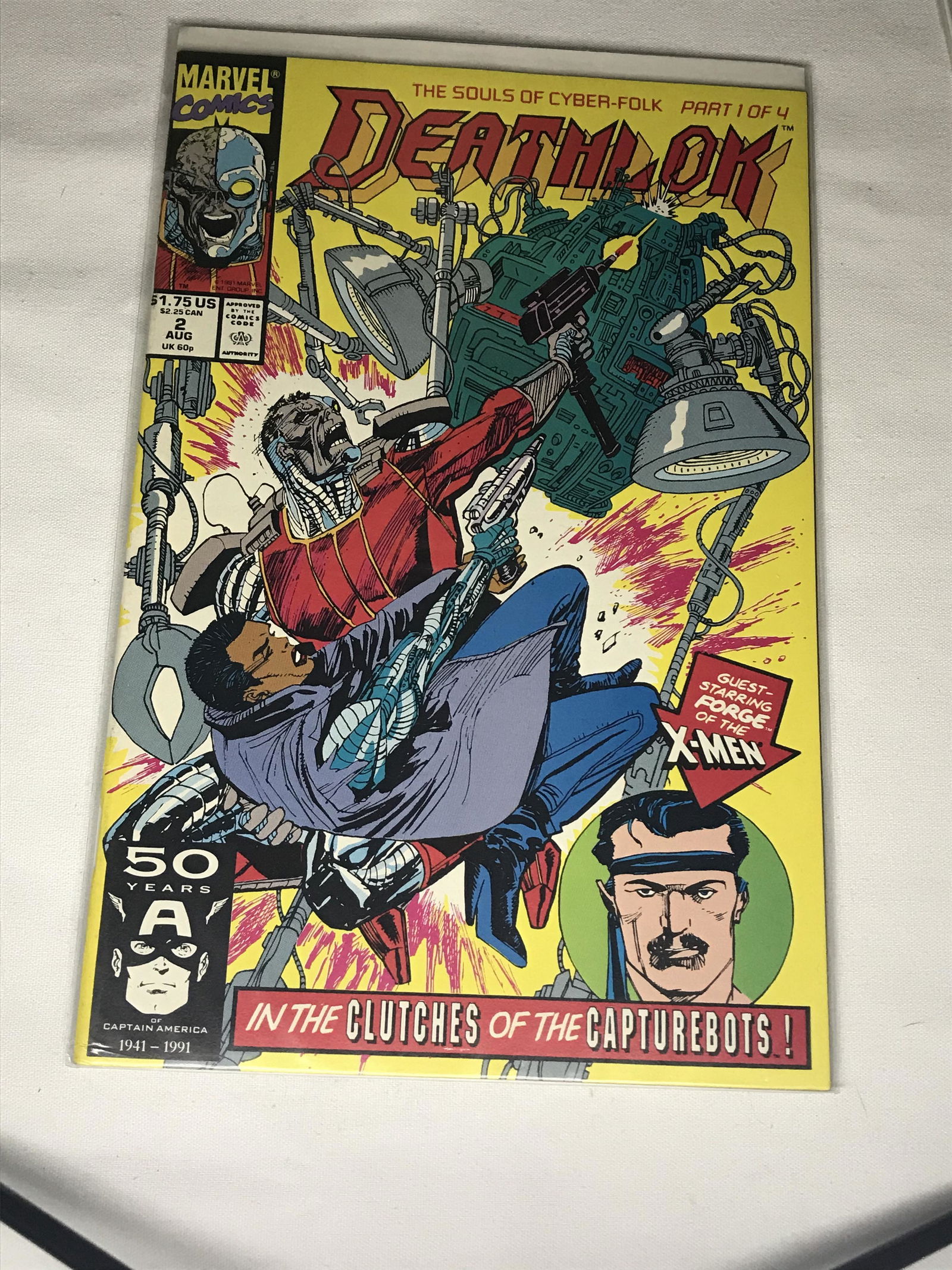 Marvel Deathlok comic book (1 of 1)