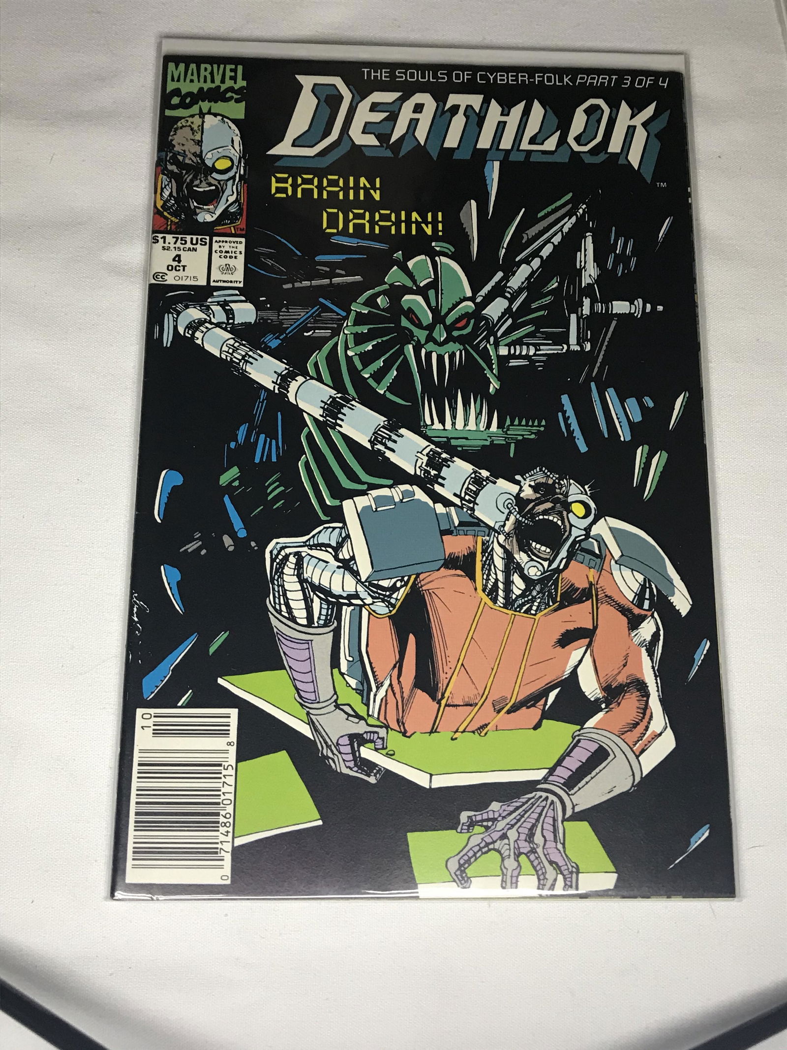 Marvel Deathlok comic book (1 of 1)