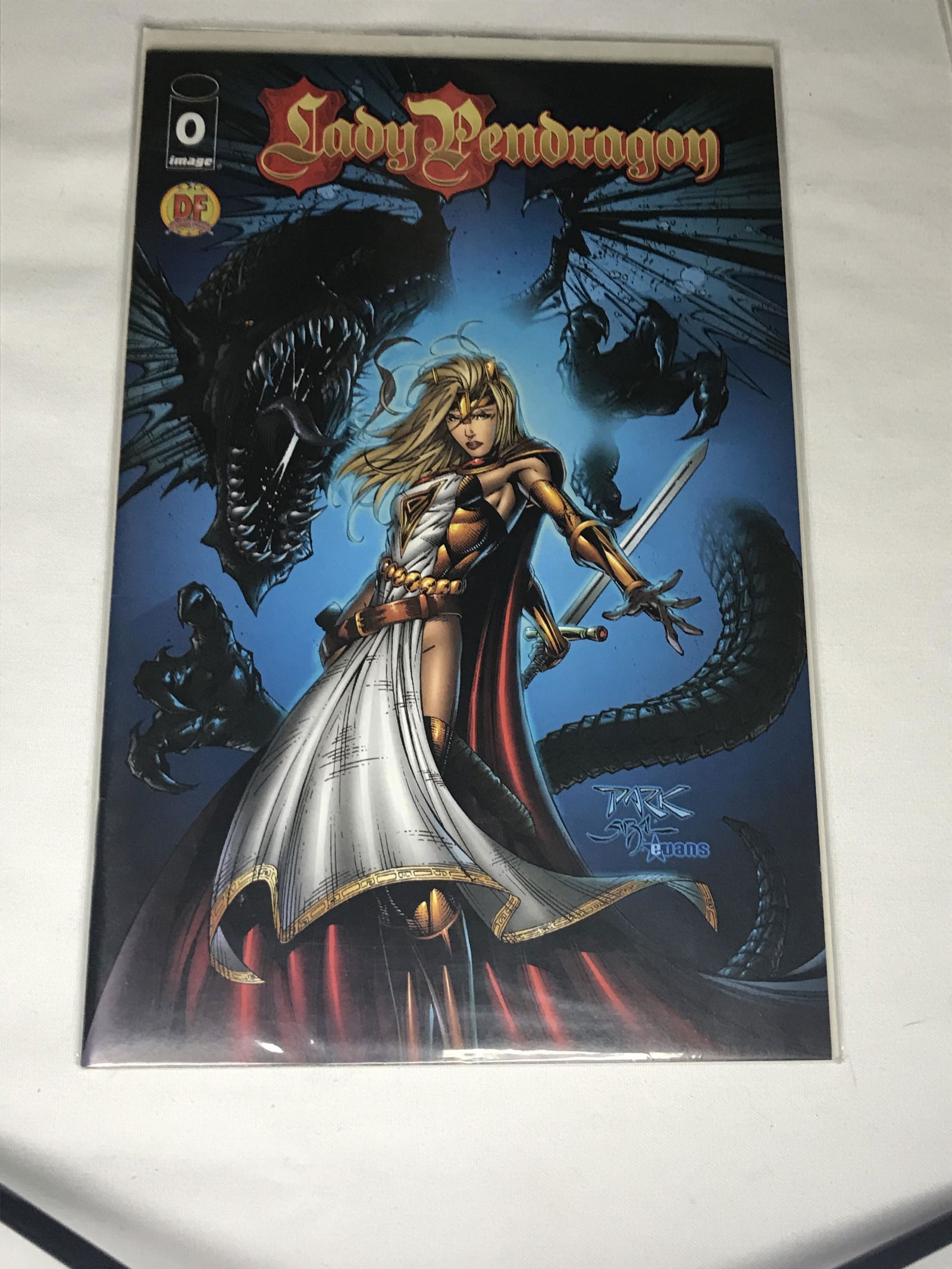 Image Lady Pendragon comic book - Certificate of Authenticity (1 of 1)