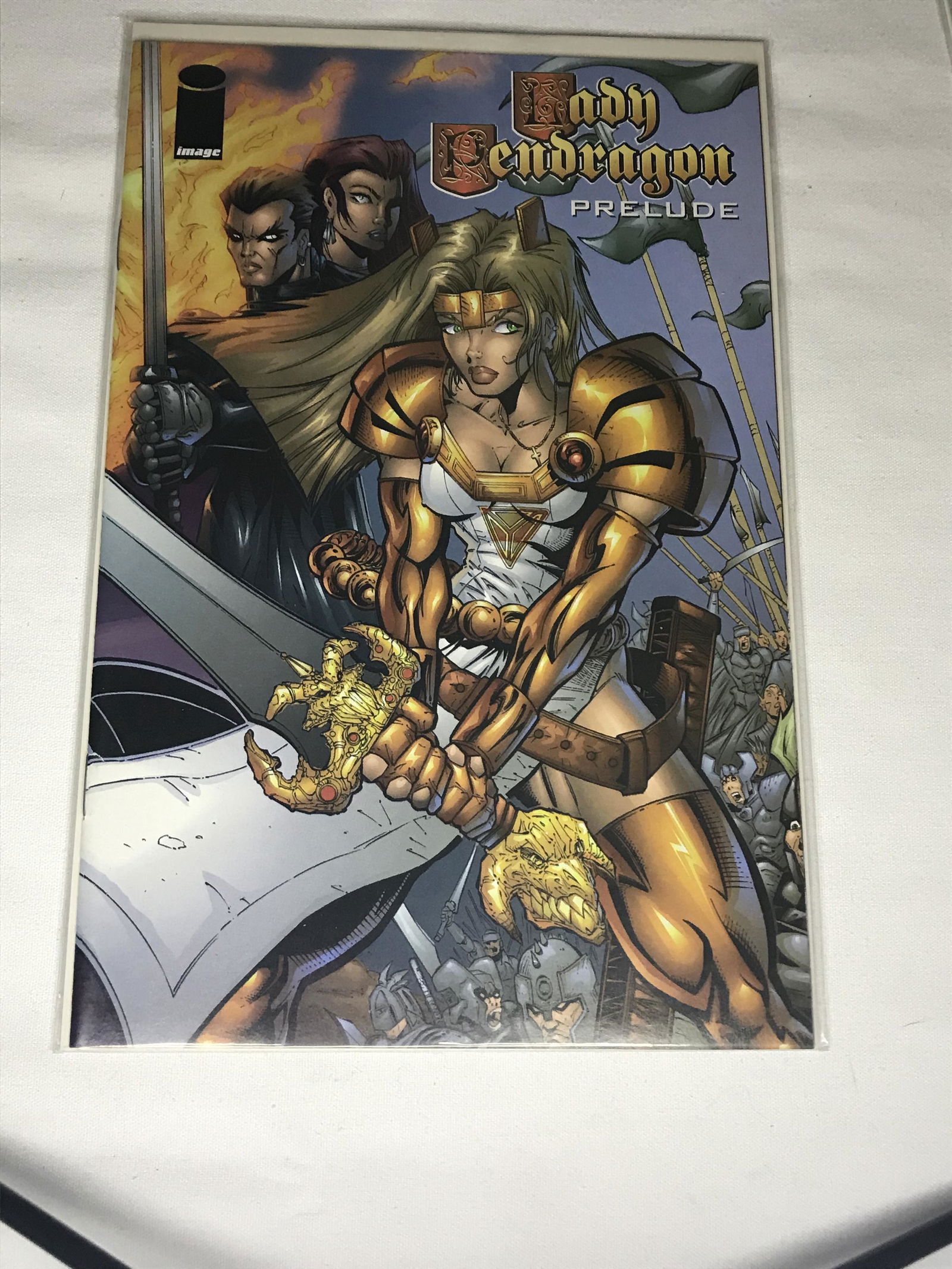 Image Lady Pendragon comic book - Certificate of Authenticity (1 of 1)