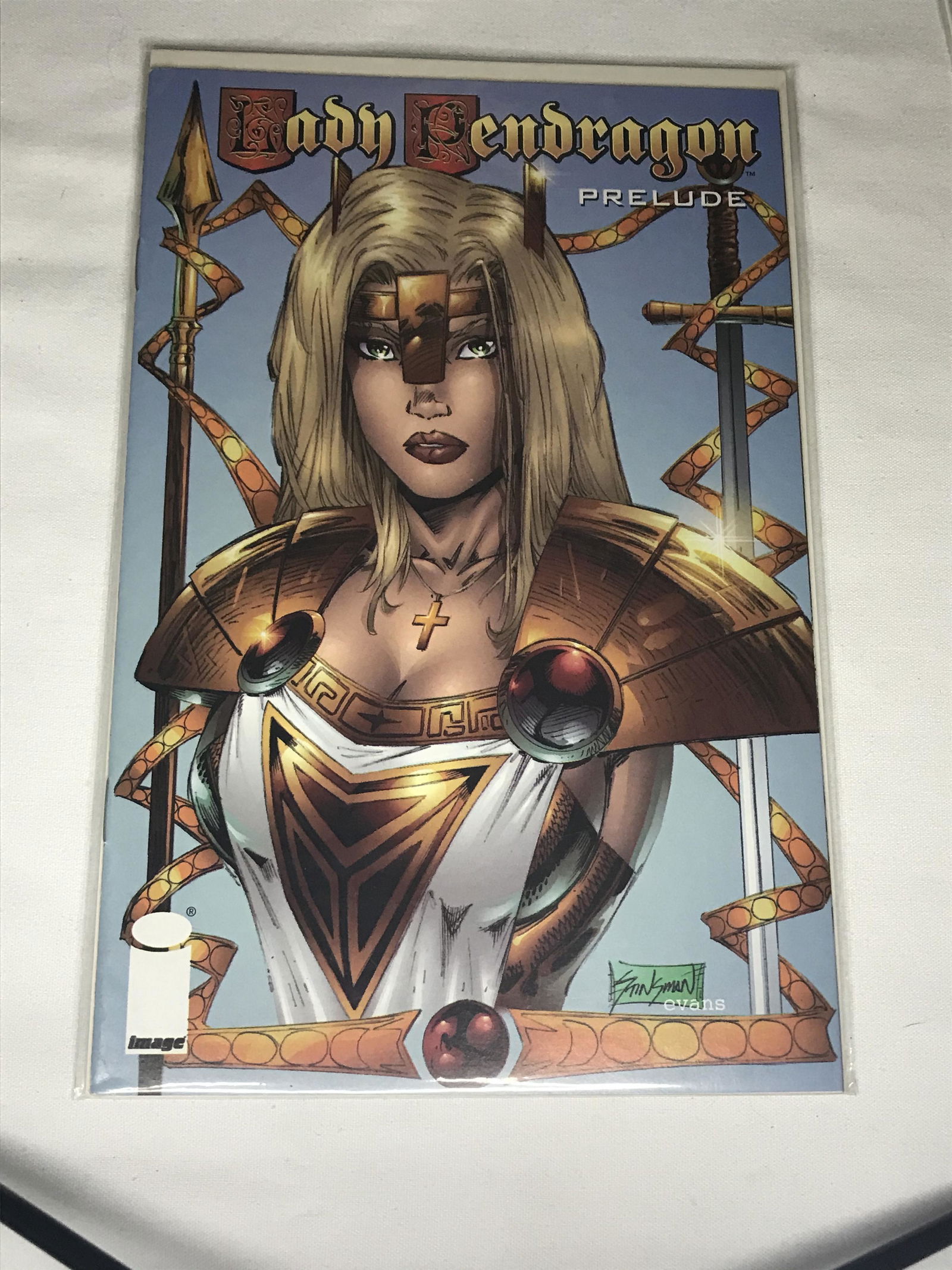 Image Lady Pendragon comic book - Certificate of Authenticity (1 of 1)