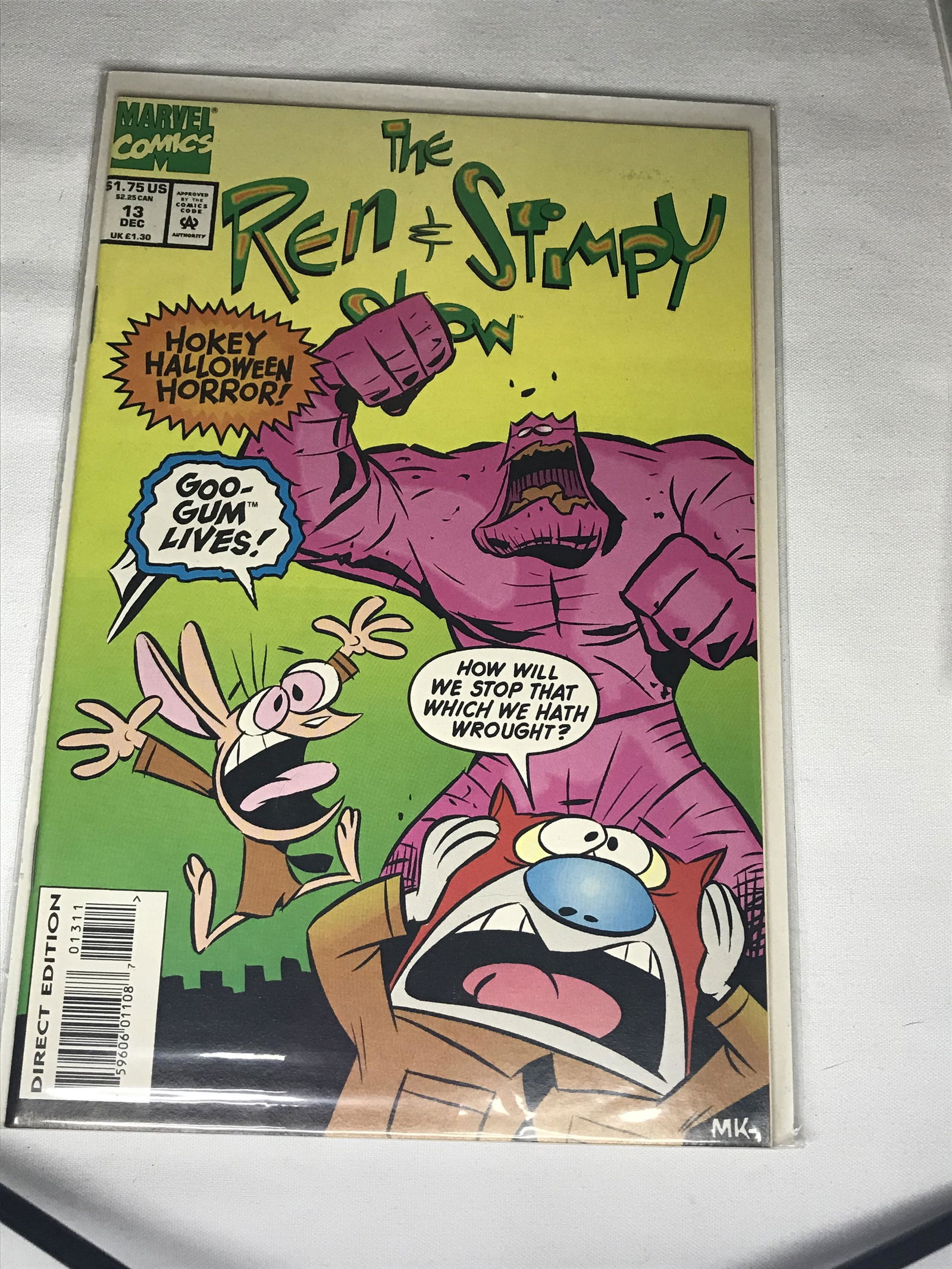Marvel The Ren & Stimpy Show comic book (1 of 1)