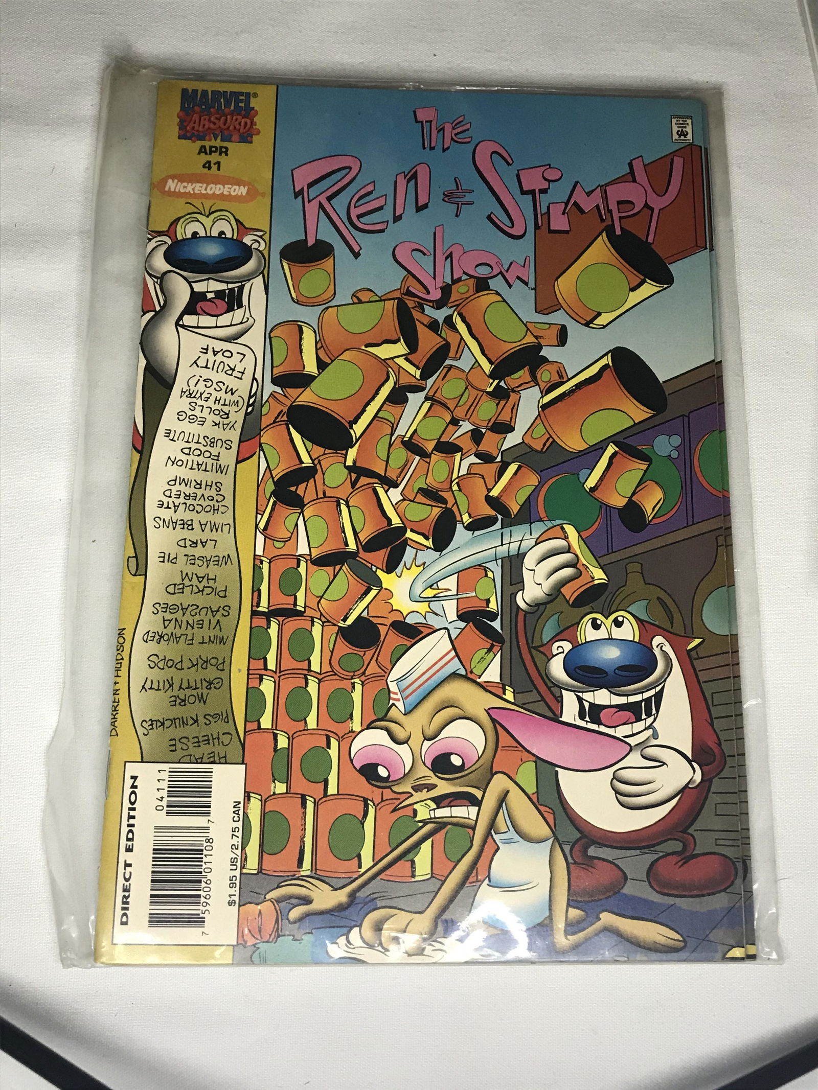 Marvel The Ren & Stimpy Show comic book (1 of 1)