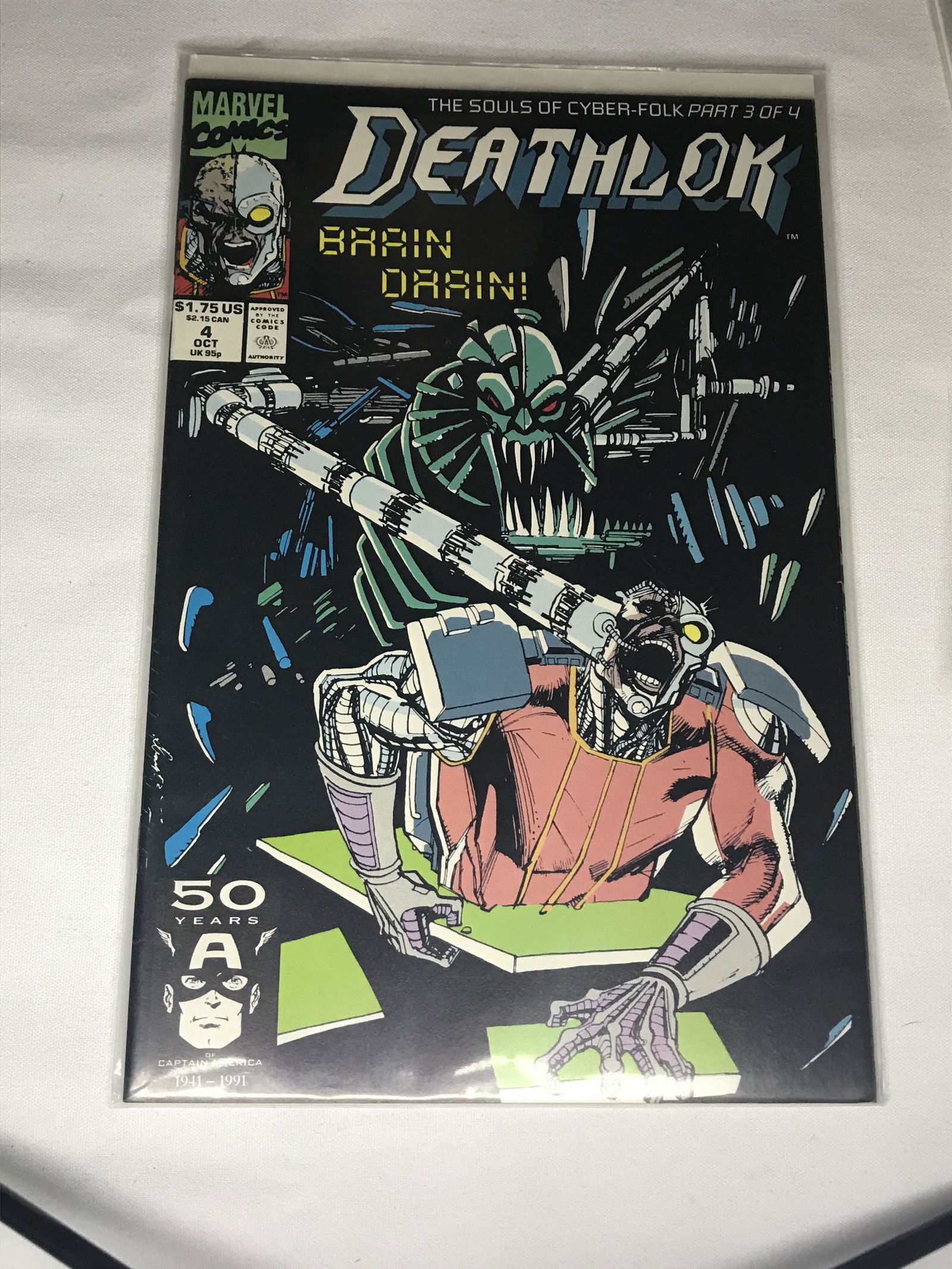 Marvel Deathlok comic book (1 of 1)