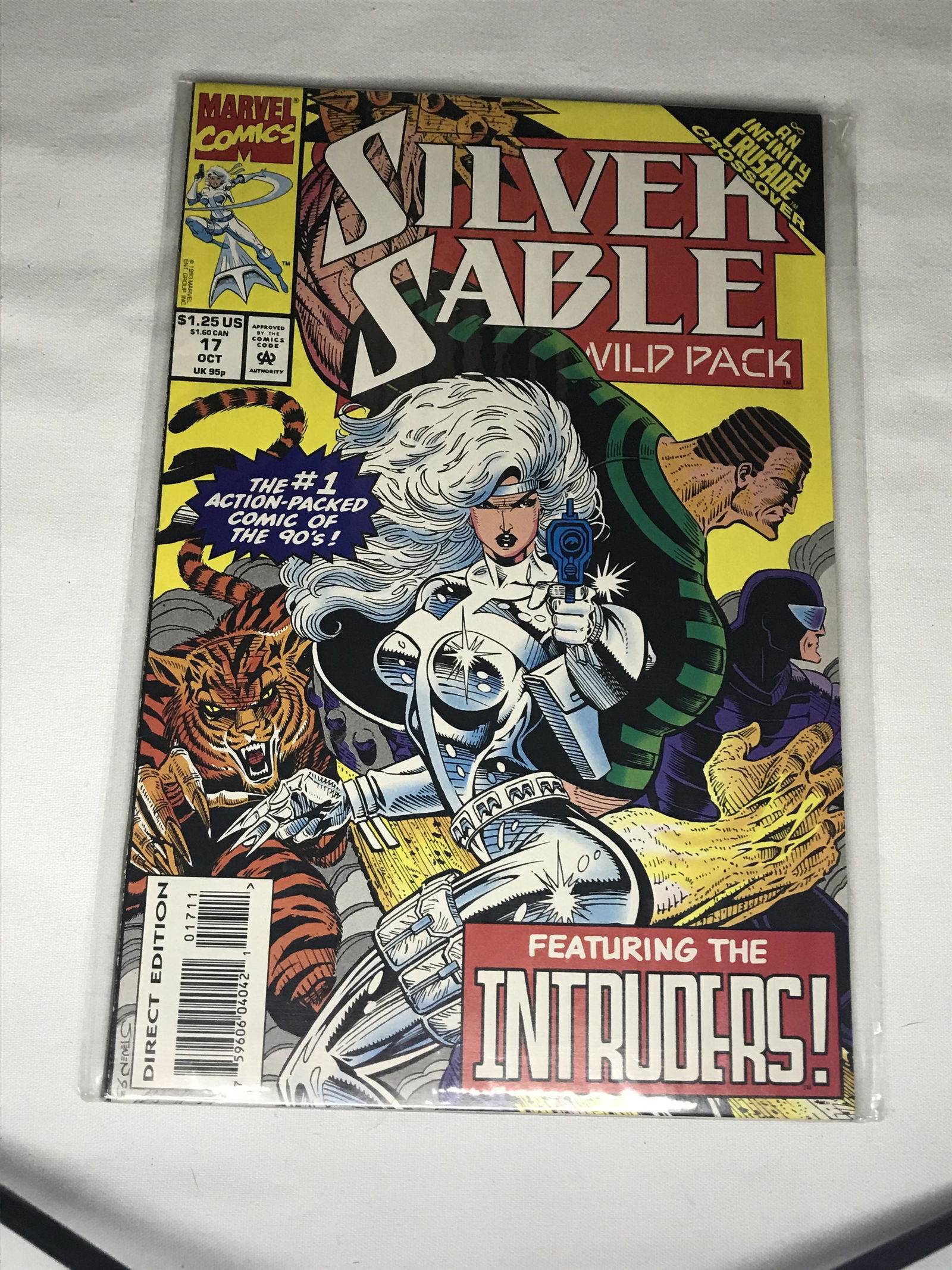 Marvel Silver Sable comic book (1 of 1)