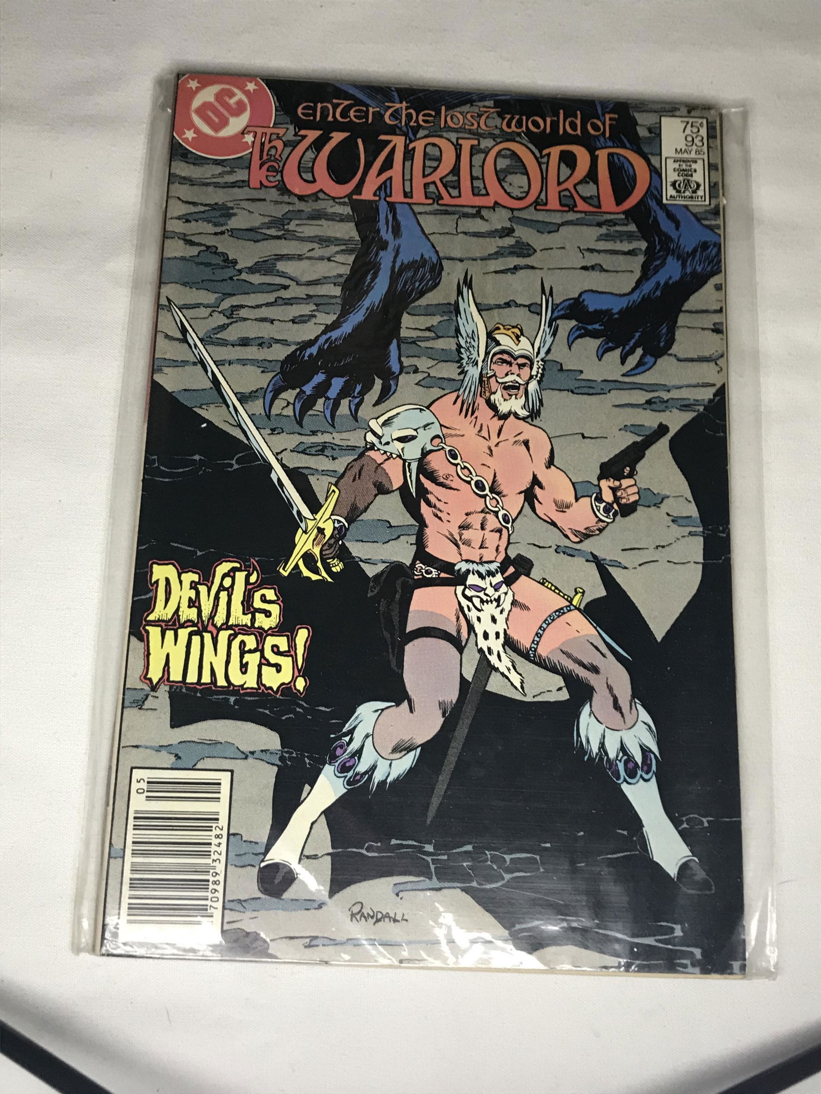 DC The Warlord comic book (1 of 1)