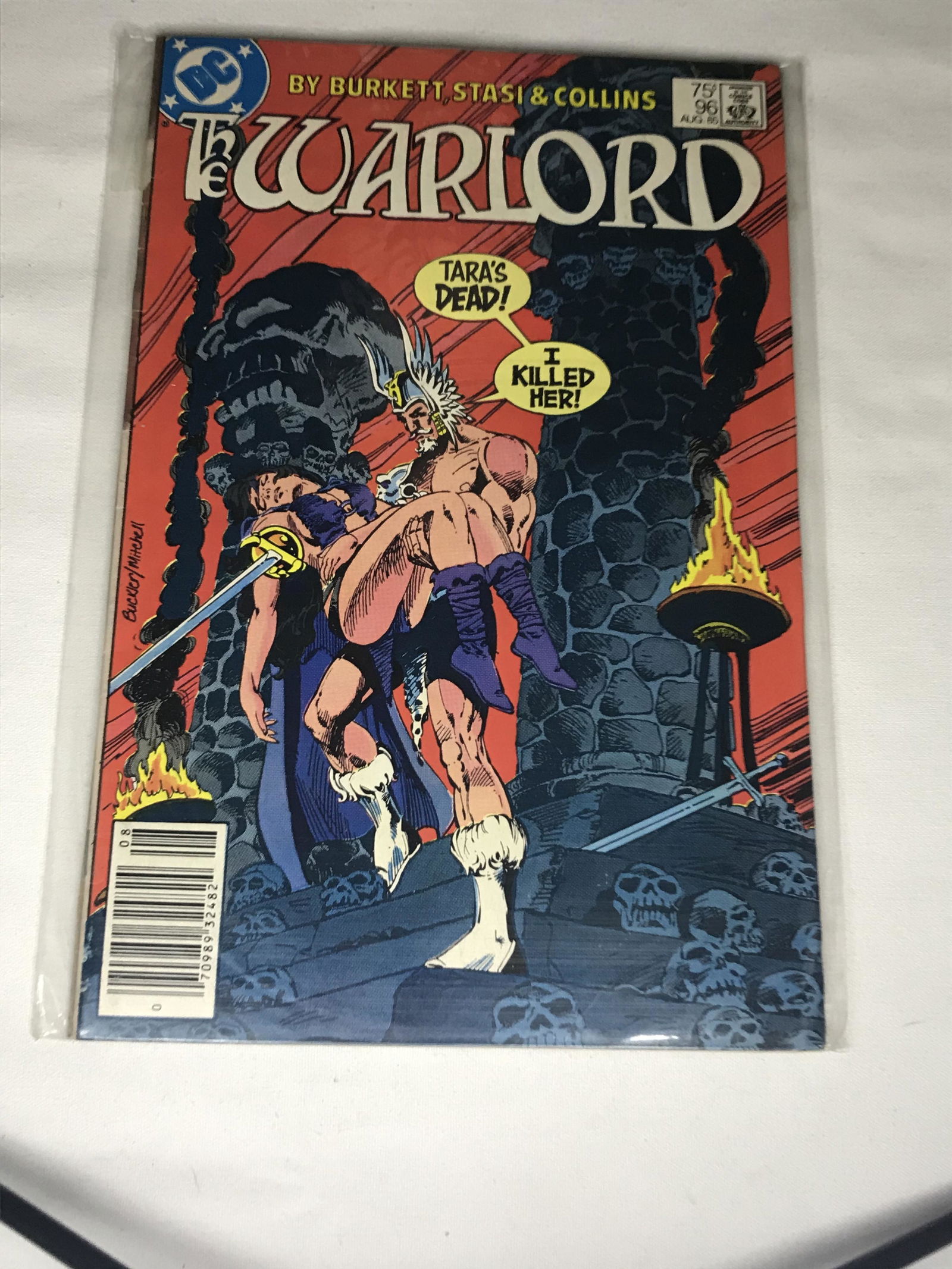 DC The Warlord comic book (1 of 1)