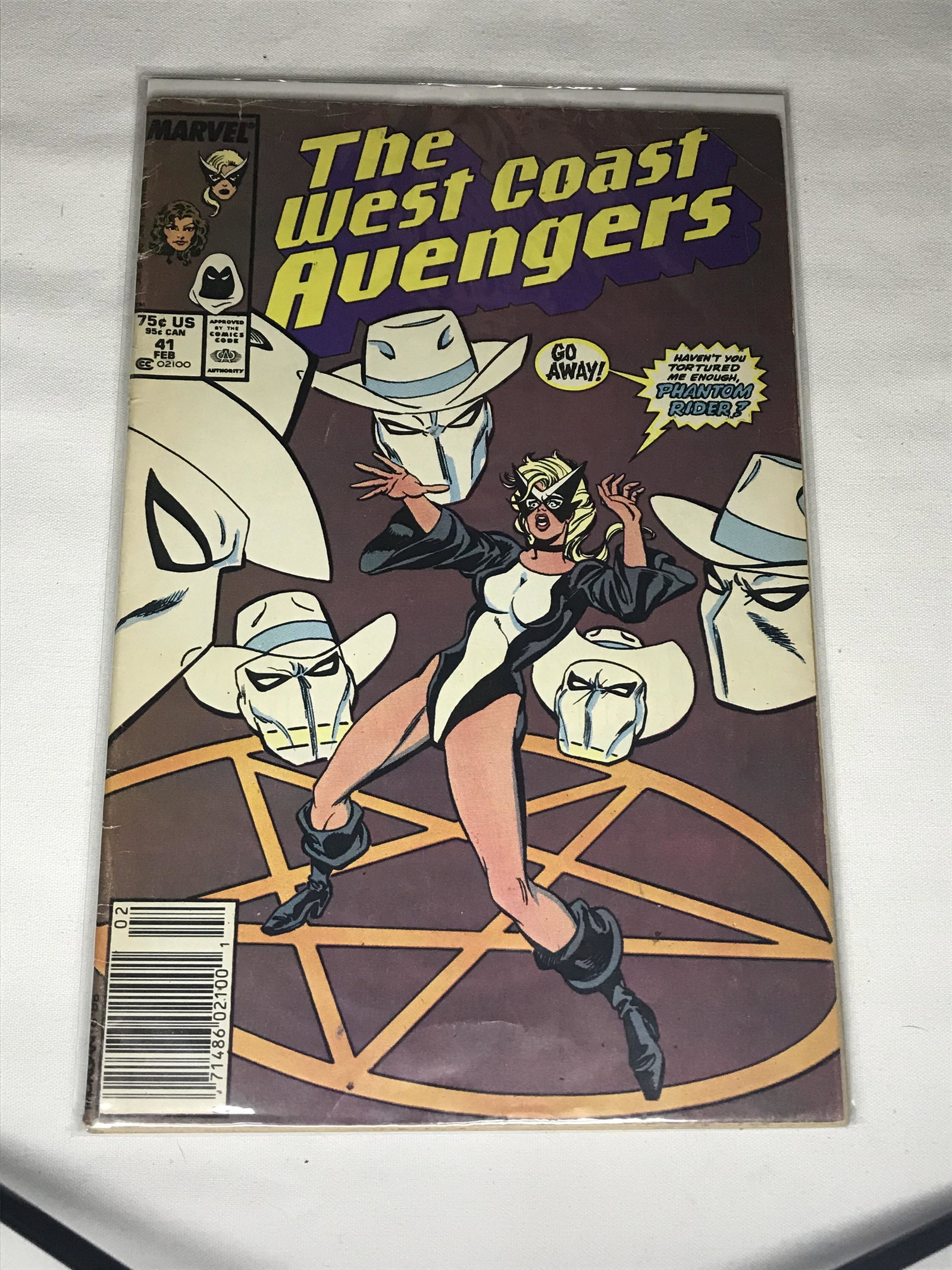 Marvel The West Coast Avengers comic book (1 of 1)