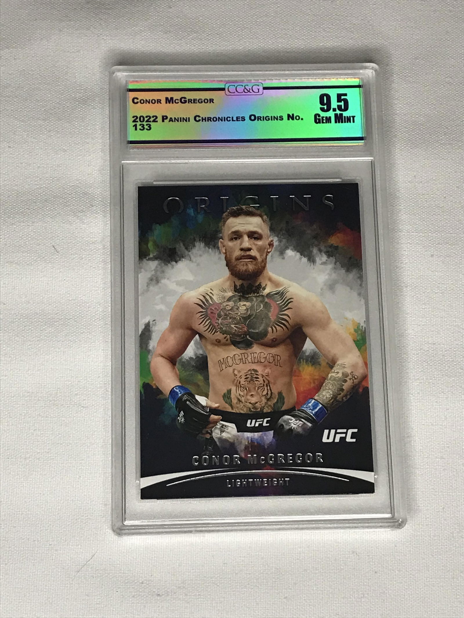 Conor McGregor Panini Origins CC&G 9.5 (1 of 1)