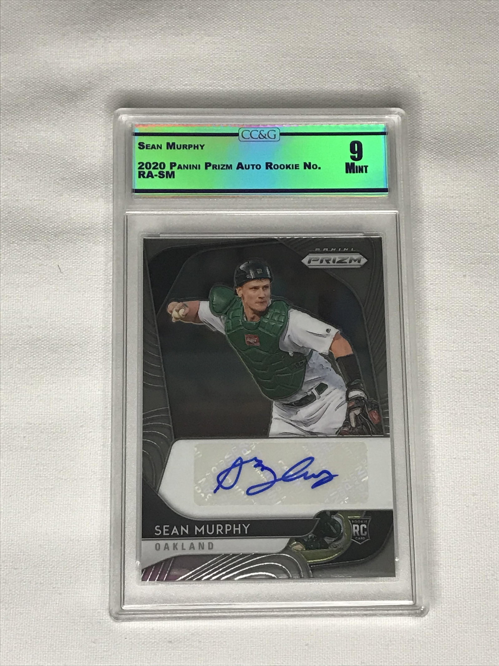 Sean Murphy Panini Prizm Auto Rookie CC&G 9 (1 of 1)