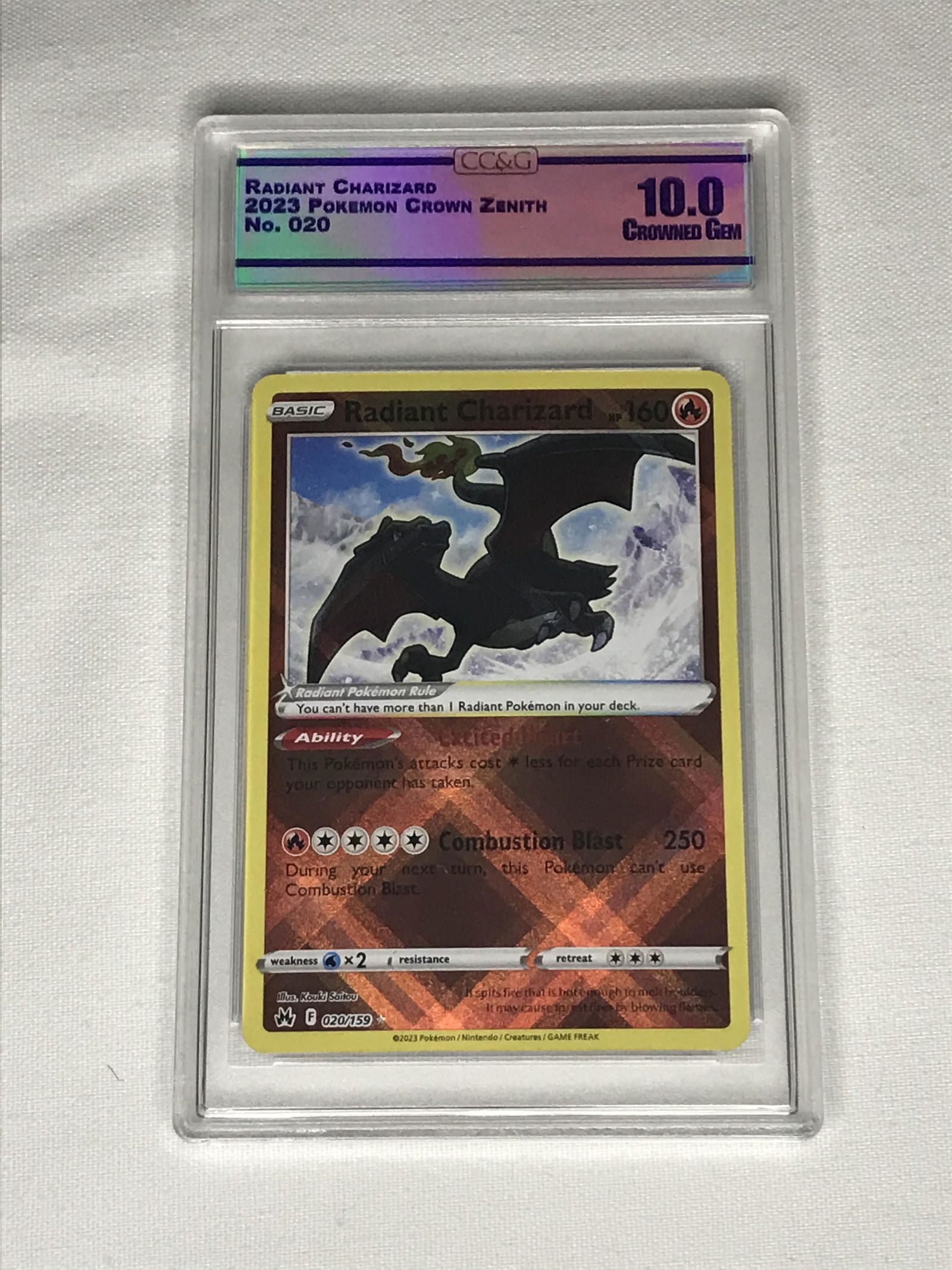 Radiant Charizard CC&G 9.5 (1 of 1)