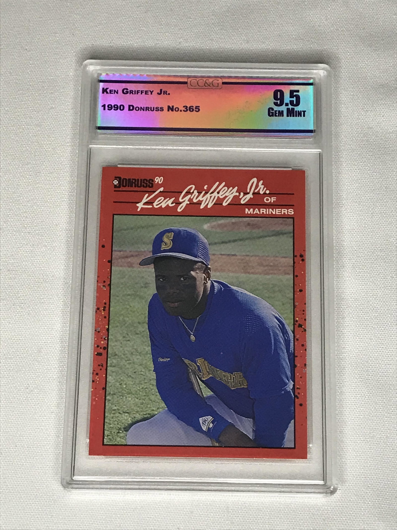 Ken Griffey Jr. Donruss CC&G 9.5: Ken Griffey Jr. Donruss CC&G 9.5