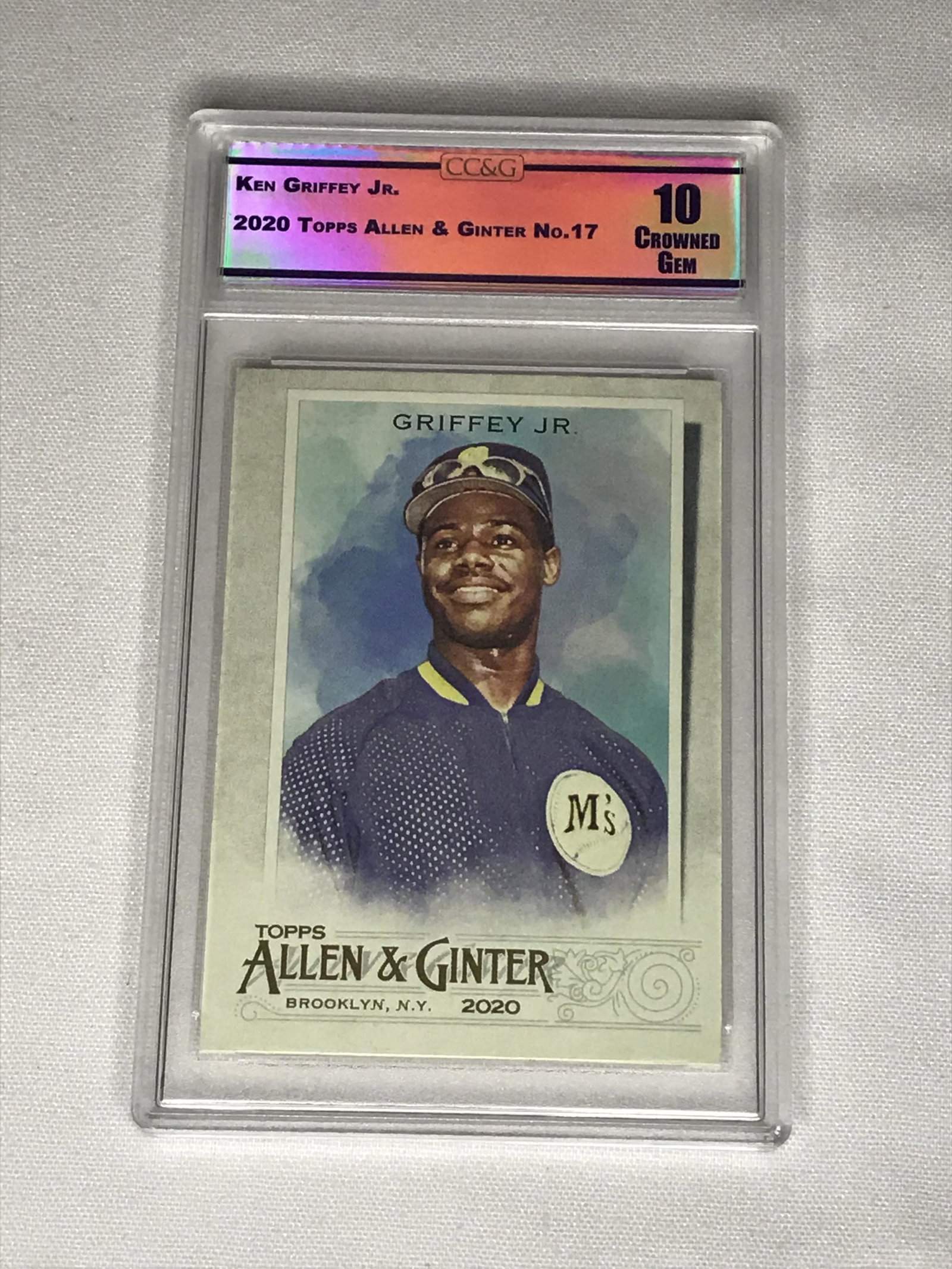 Ken Griffey Jr Topps Allen & Ginter CC&G 10: Ken Griffey Jr Topps Allen & Ginter CC&G 10