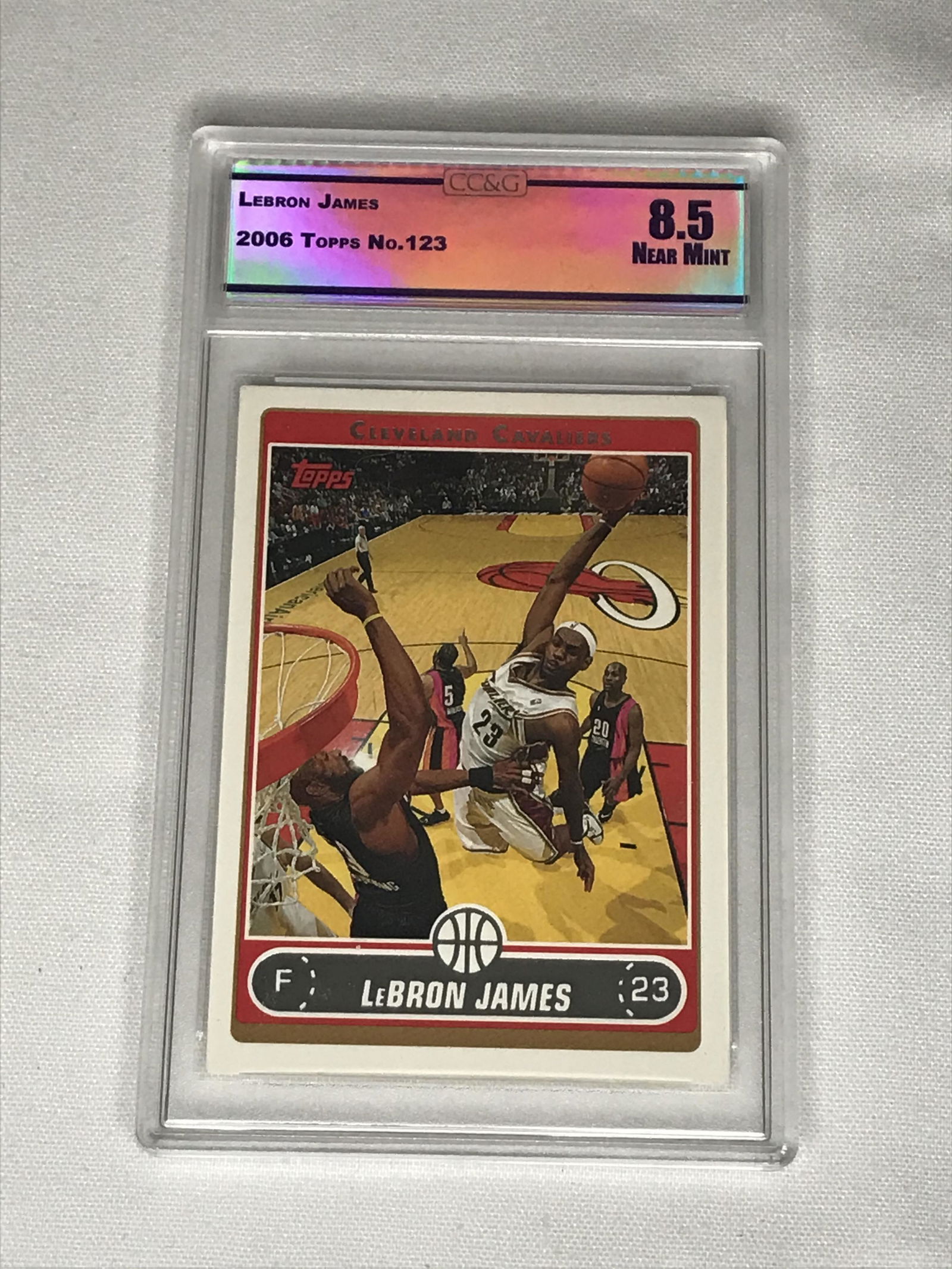 LeBron James Topps CC&G 8.5 (1 of 1)