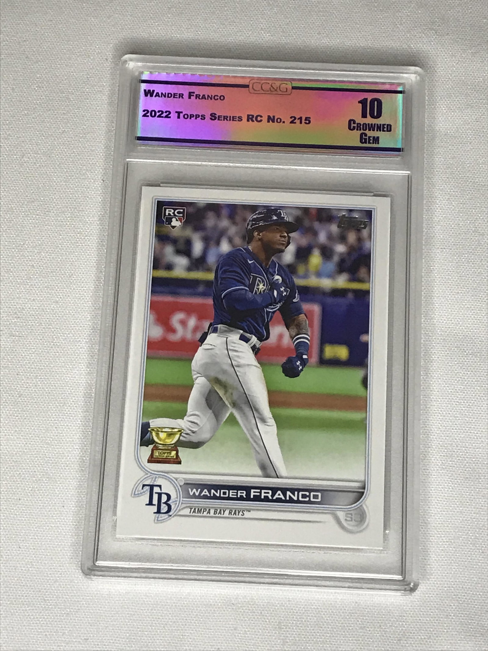 Wander Franco Topps All-Star Rookie CC&G 10: Wander Franco Topps All-Star Rookie CC&G 10