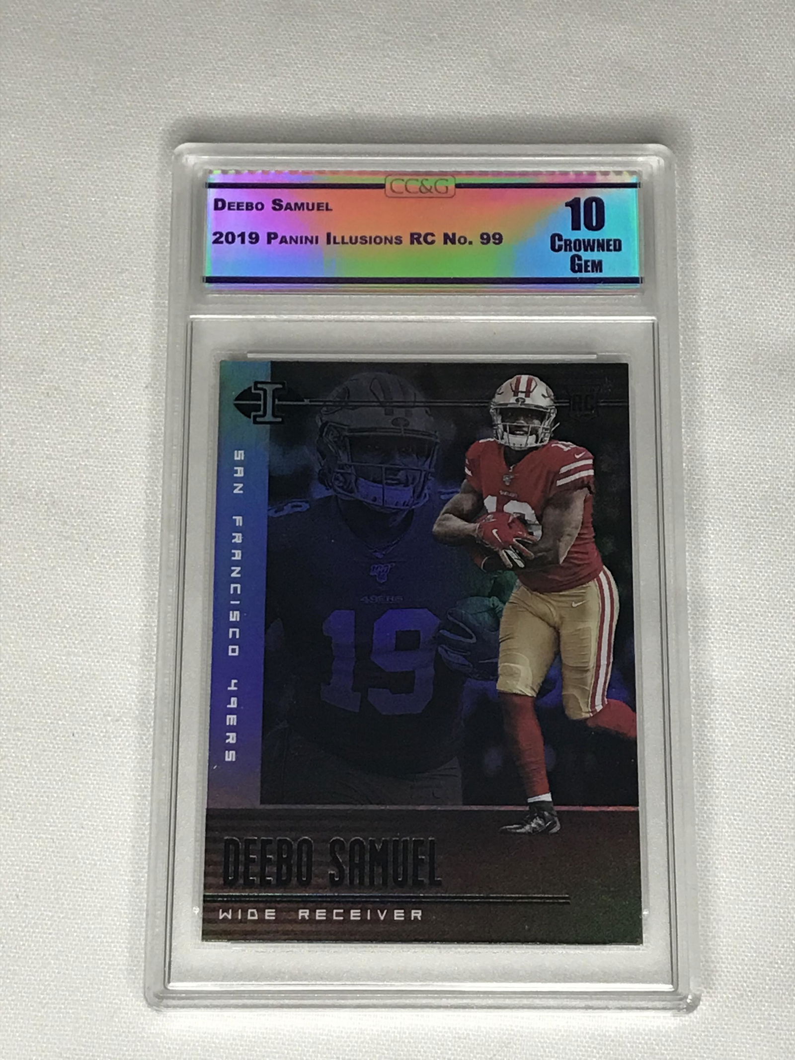 Deebo Samuel Panini Illusions Rookie CC&G 10 (1 of 1)