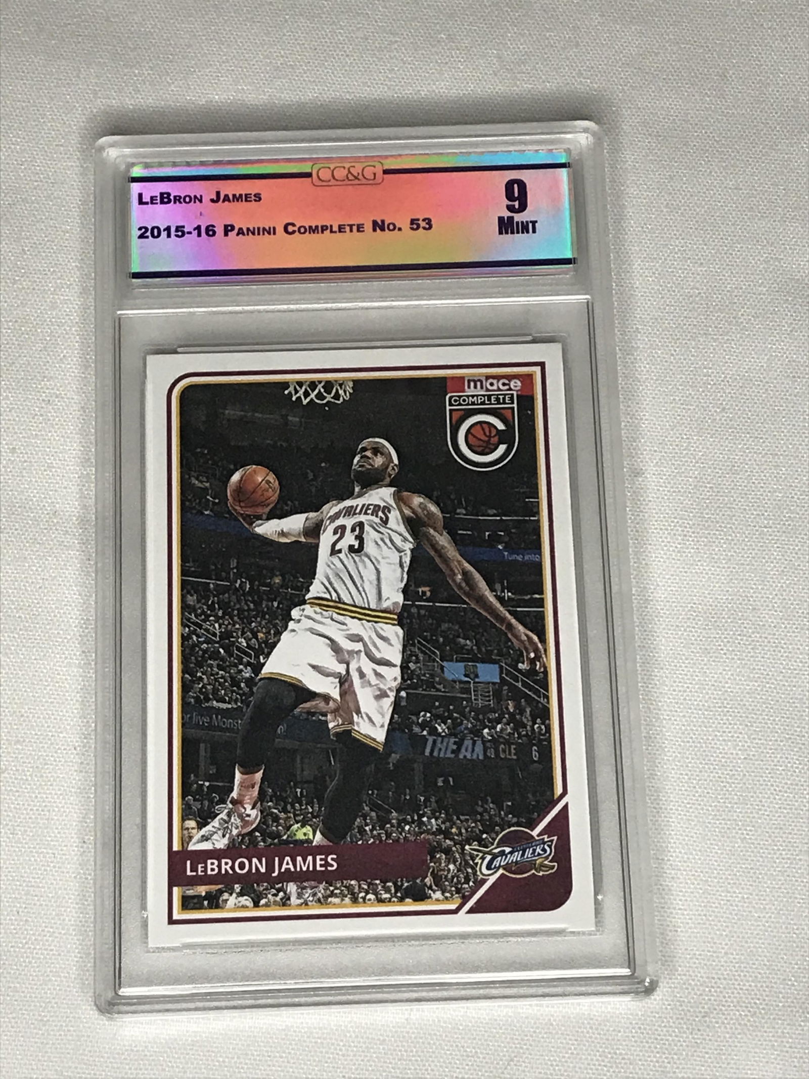 LeBron James Panini Complete CC&G 9 (1 of 1)