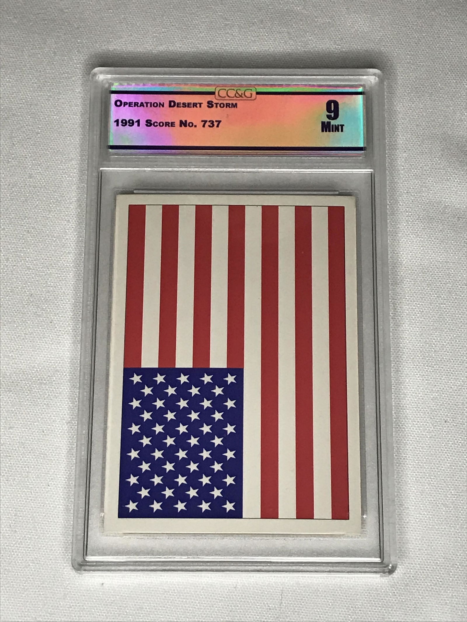 Operation Desert Storm Score CC&G 9 (1 of 1)