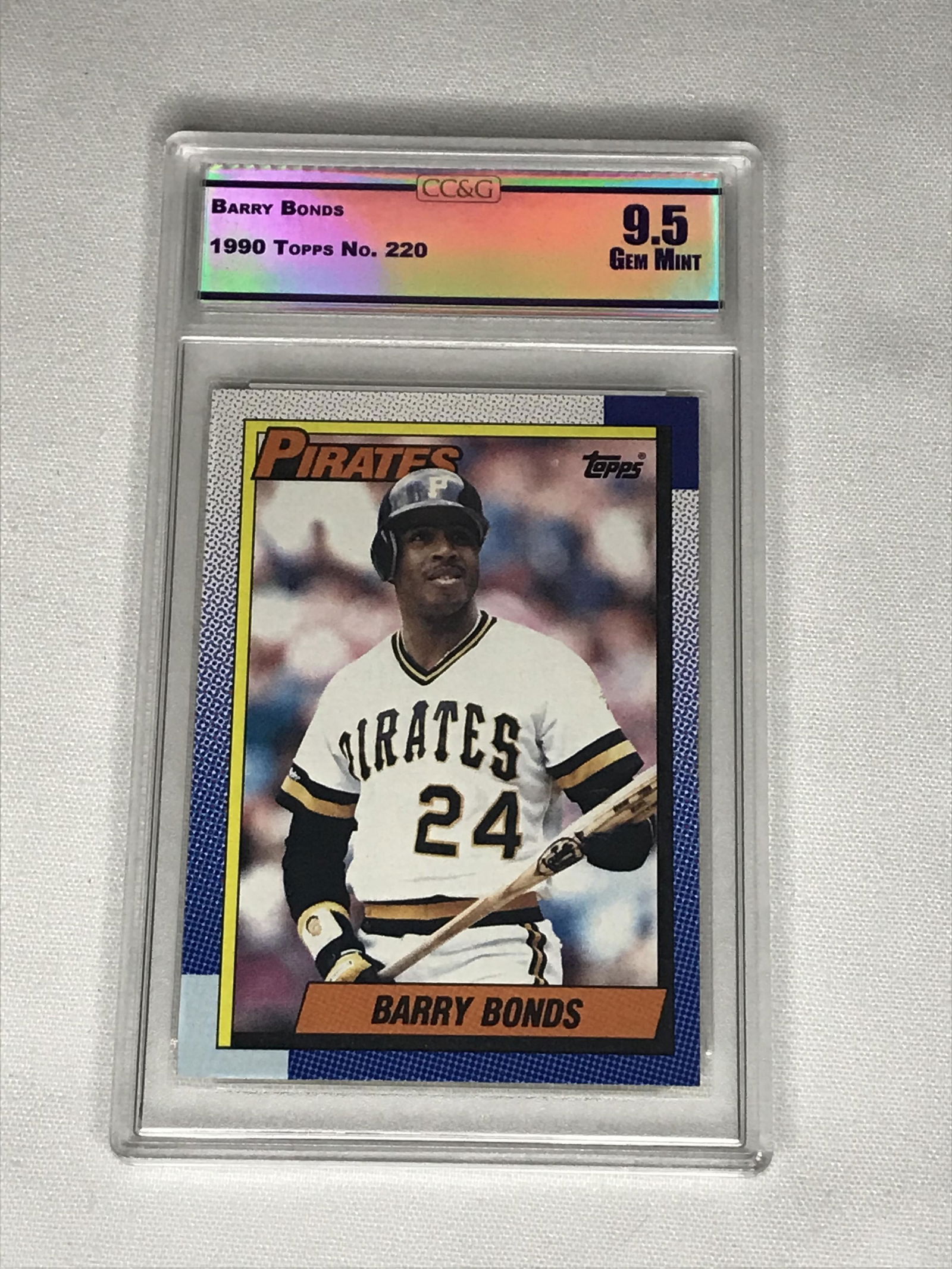 Barry Bonds Topps CC&G 9.5 (1 of 1)