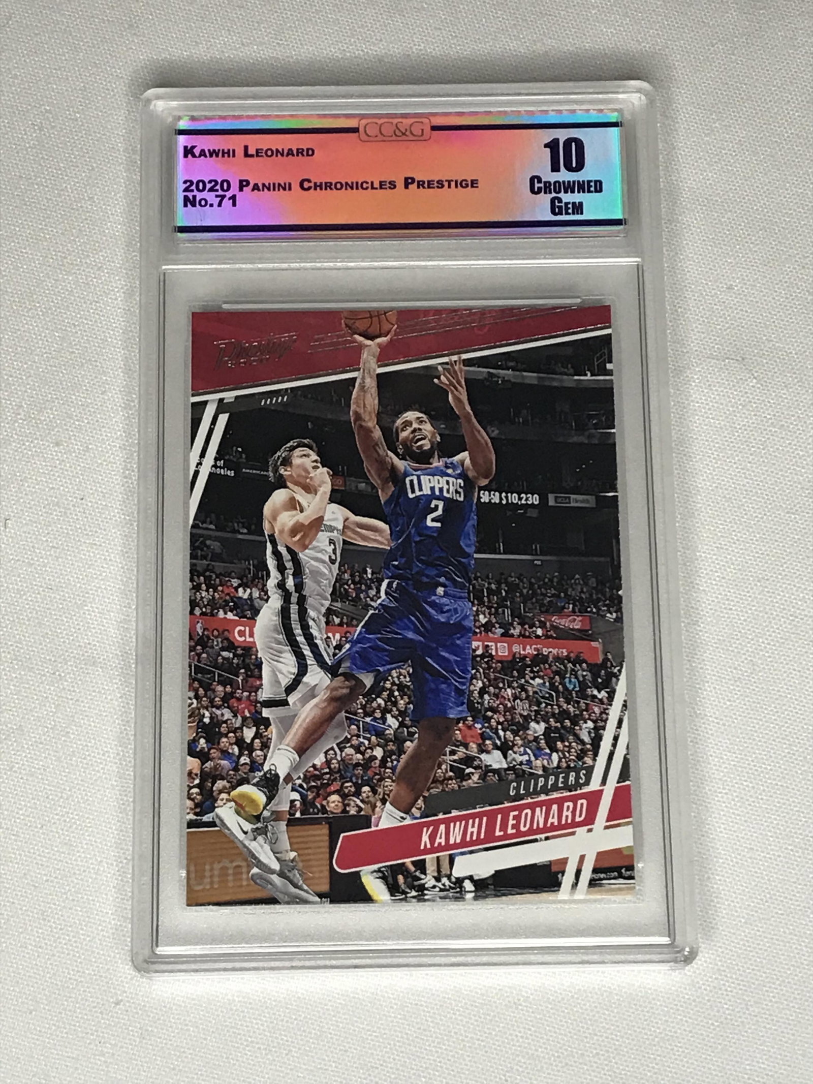 Kawhi Leonard Panini Prestige CC&G 10: Kawhi Leonard Panini Prestige CC&G 10