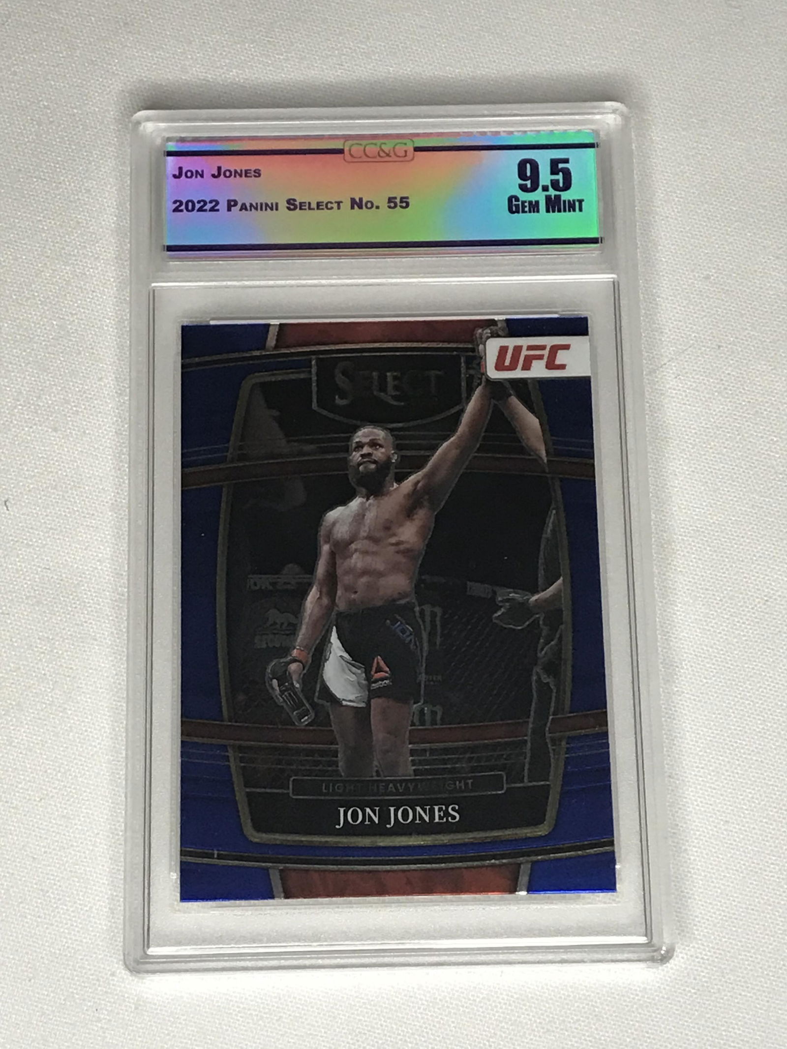 Jon Jones Panini Select CC&G 9.5 (1 of 1)