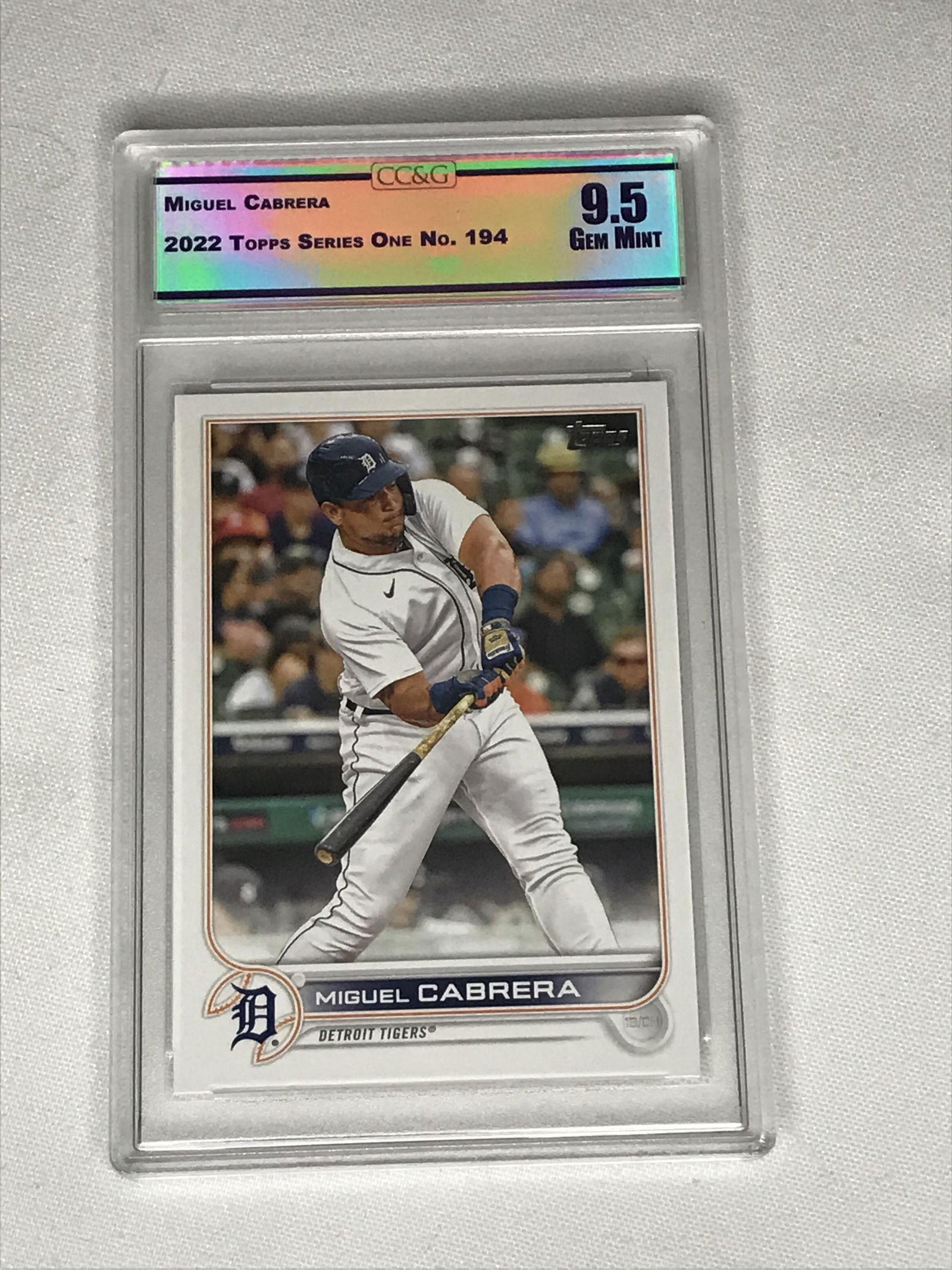 Miguel Cabrera Topps CC&G 9.5 (1 of 1)