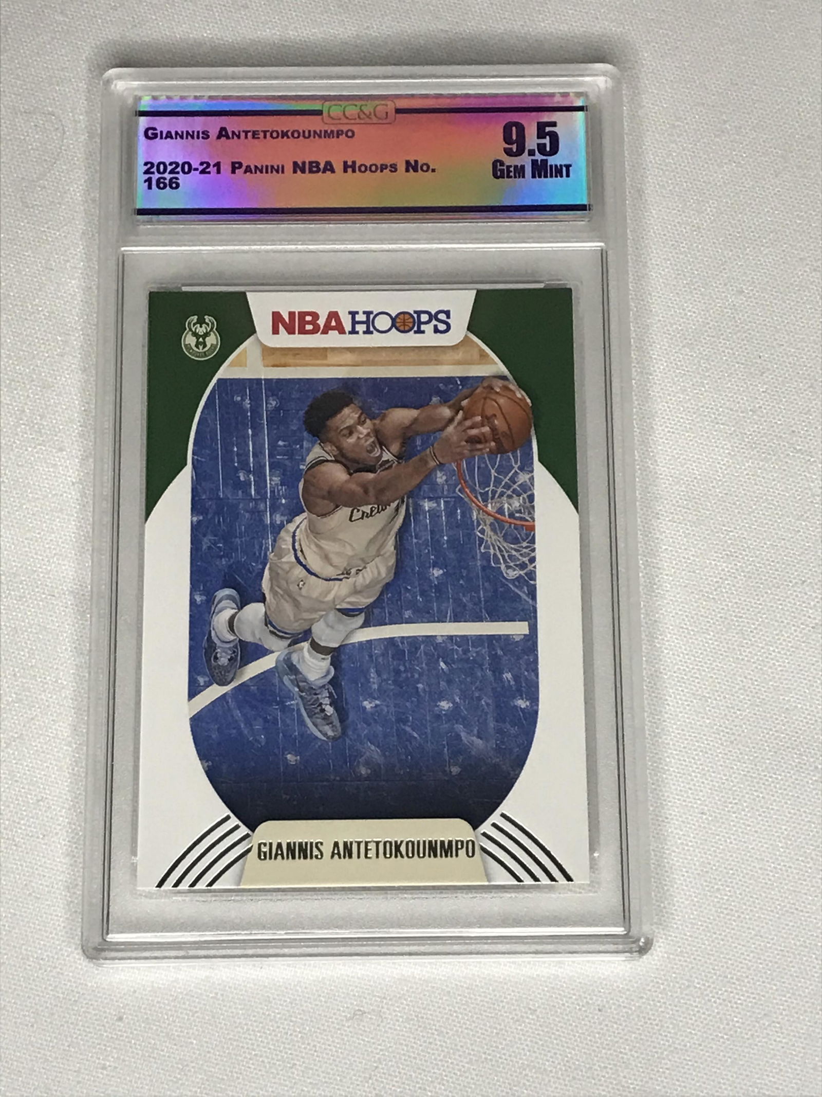 Giannis Antetokounmpo Panini NBA Hoops CC&G 9.5 (1 of 1)