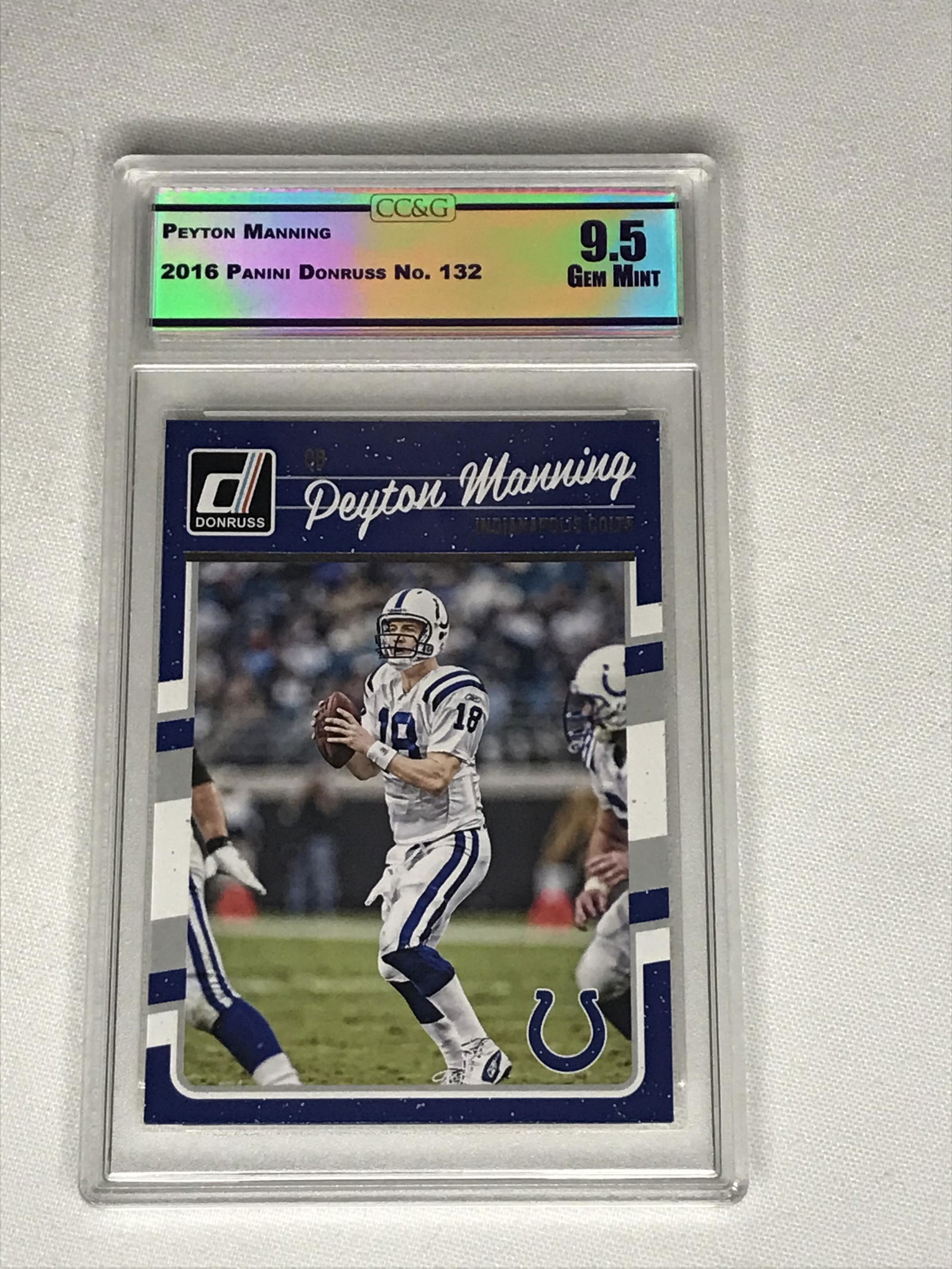 Peyton Manning Panini Donruss CC&G 9.5 (1 of 1)