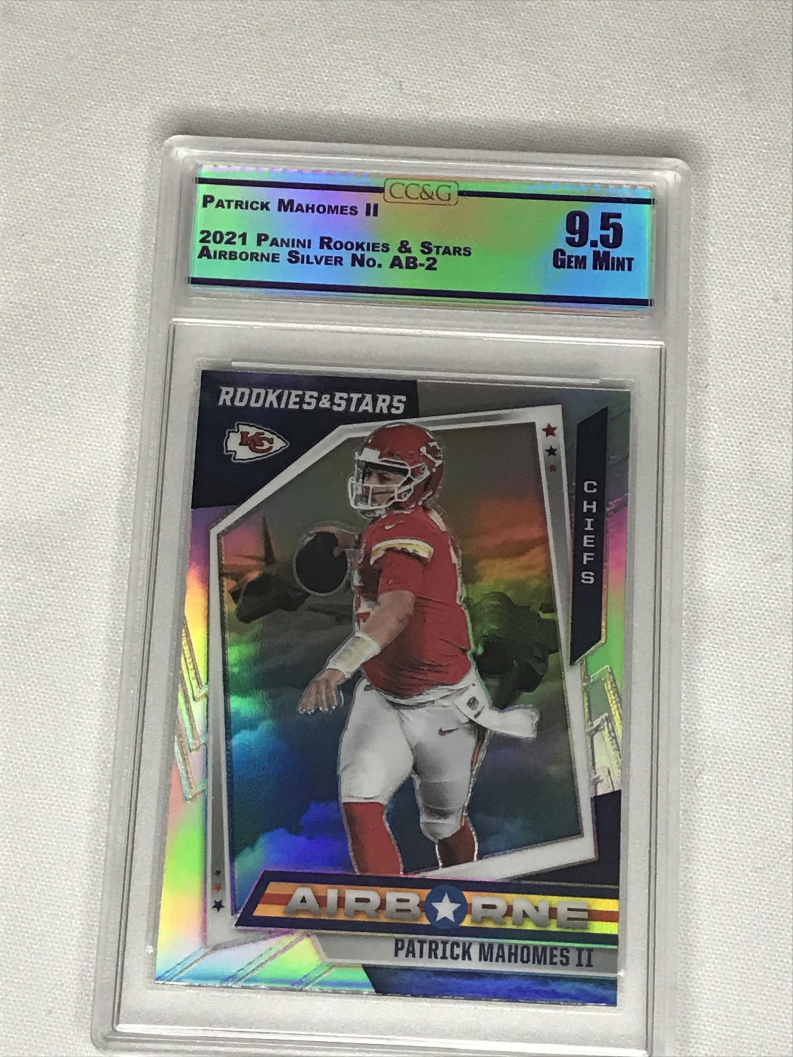 Patrick Mahomes II Panini Rookies & Stars CC&G 9.5 (1 of 1)